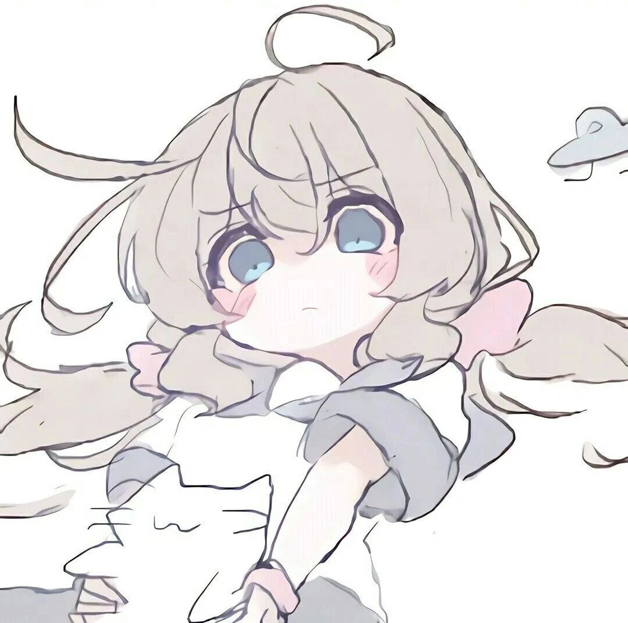 动漫女生头像 可爱 呆萌