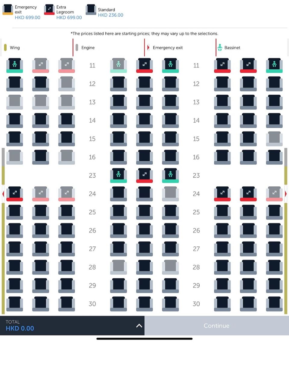 7615波音77w 选哪个座位好 ?
