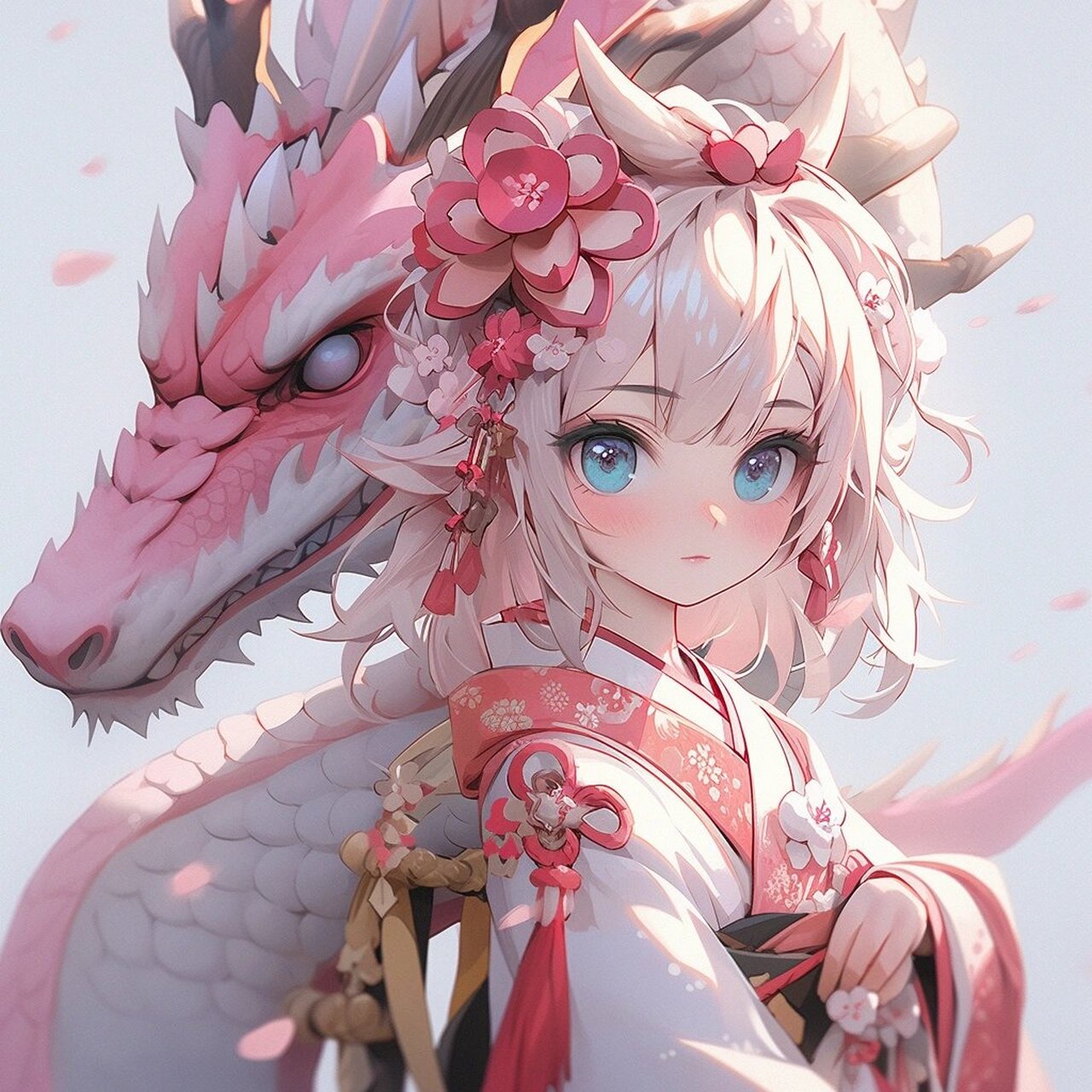 粉色系的小龙女