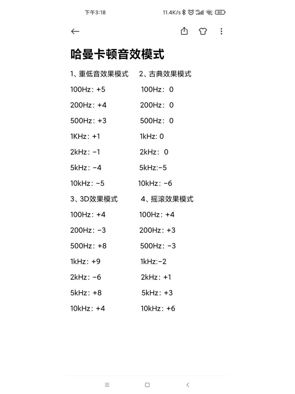 哈曼卡顿音响均衡器四种调节方法  哈曼卡顿音响均衡器四种调节方法