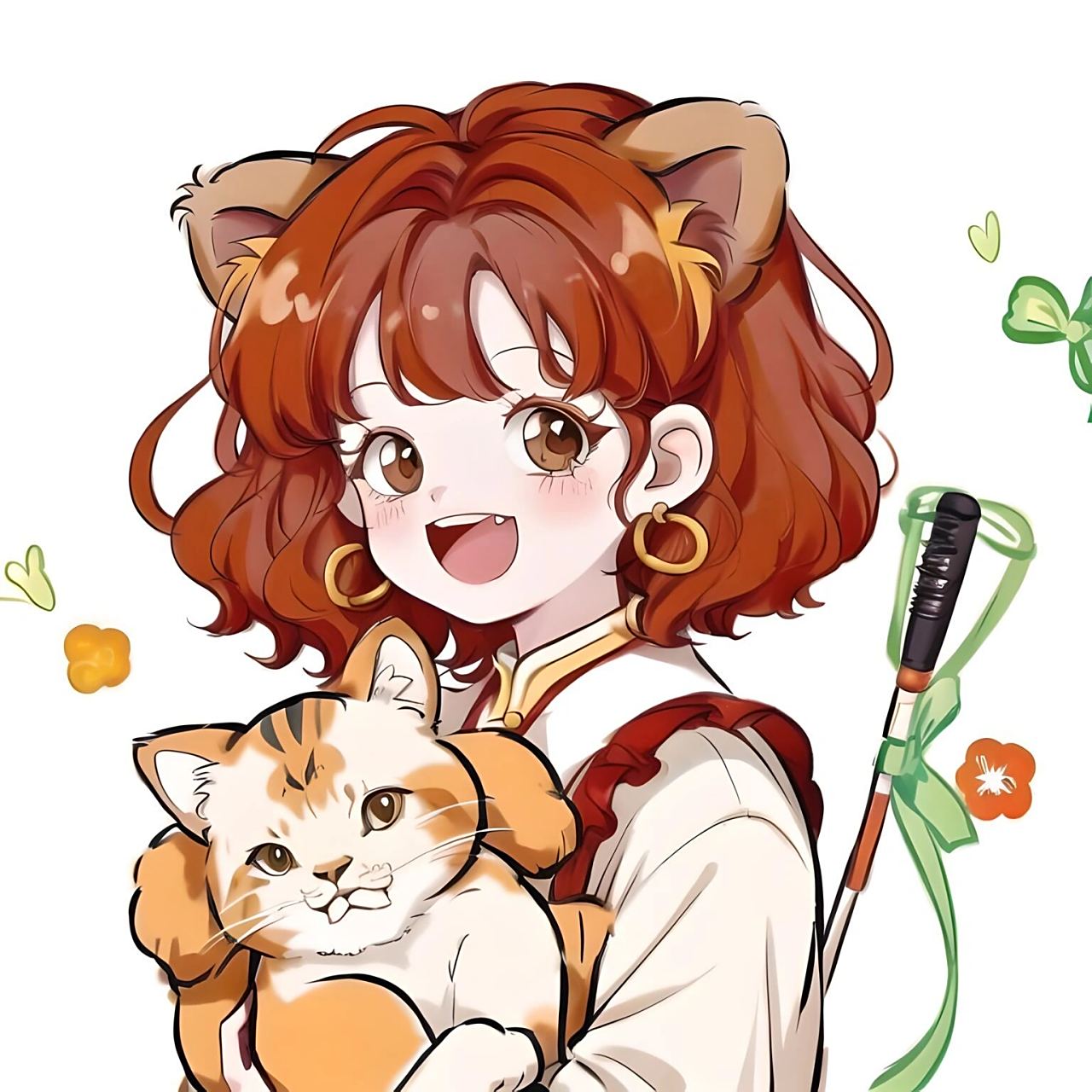 阳光,开朗,可爱,大方是我对狮子座的印象.