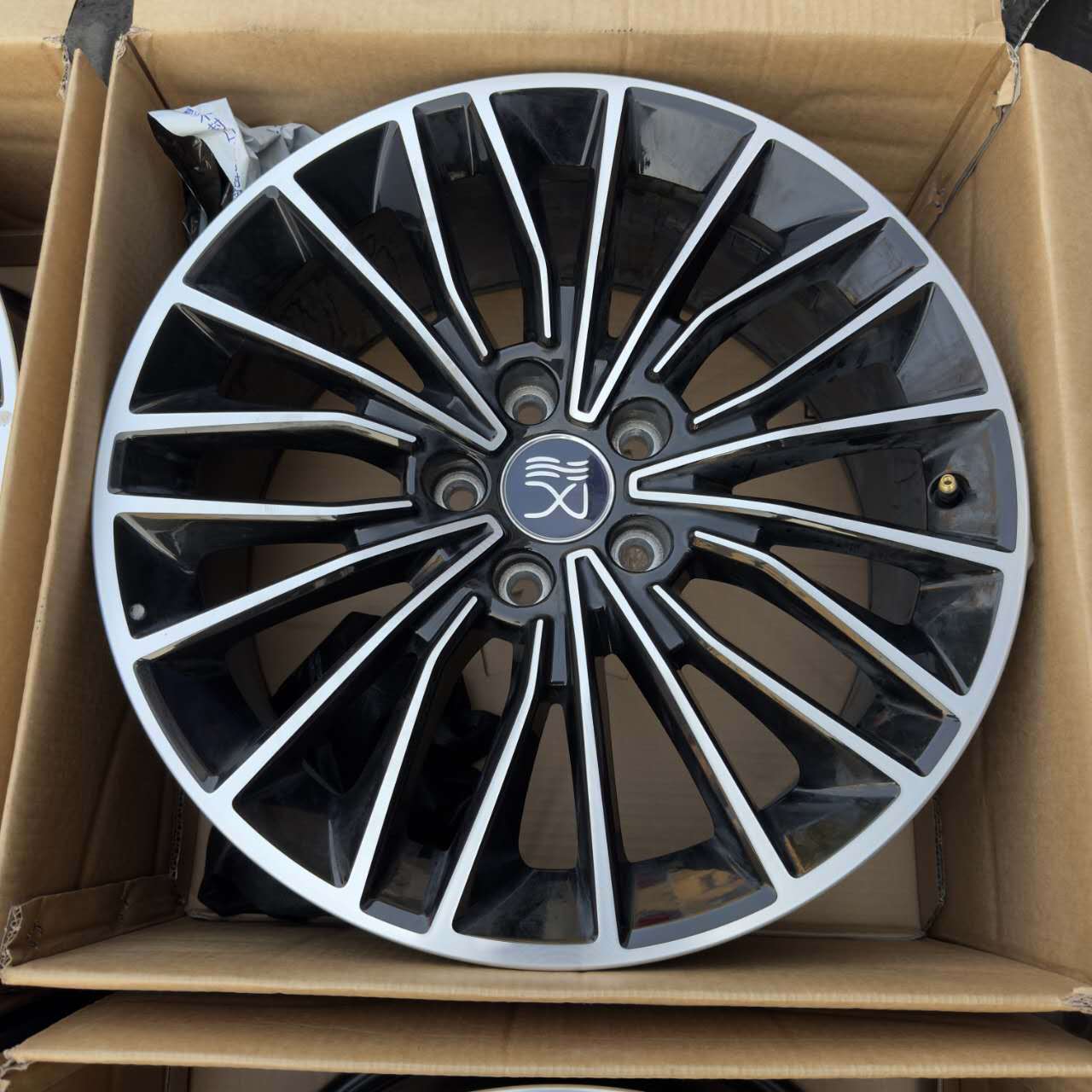 比亚迪汉ev轮毂19寸原装新车拆冠军版超长续航版尊贵型原厂 实物实拍