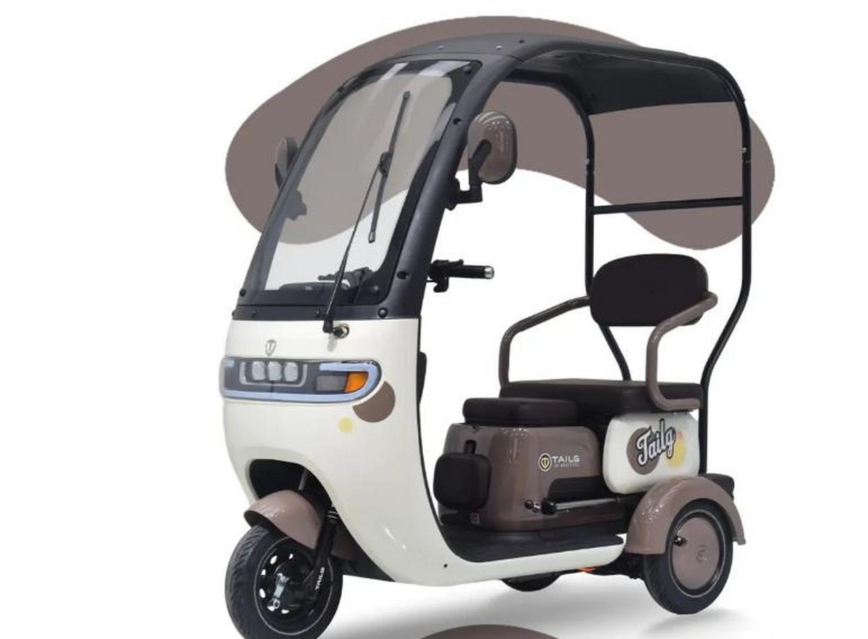 台铃发布第2代休闲电动三轮车,标配雨篷,多种骑行模式,防溜坡 台铃 x4