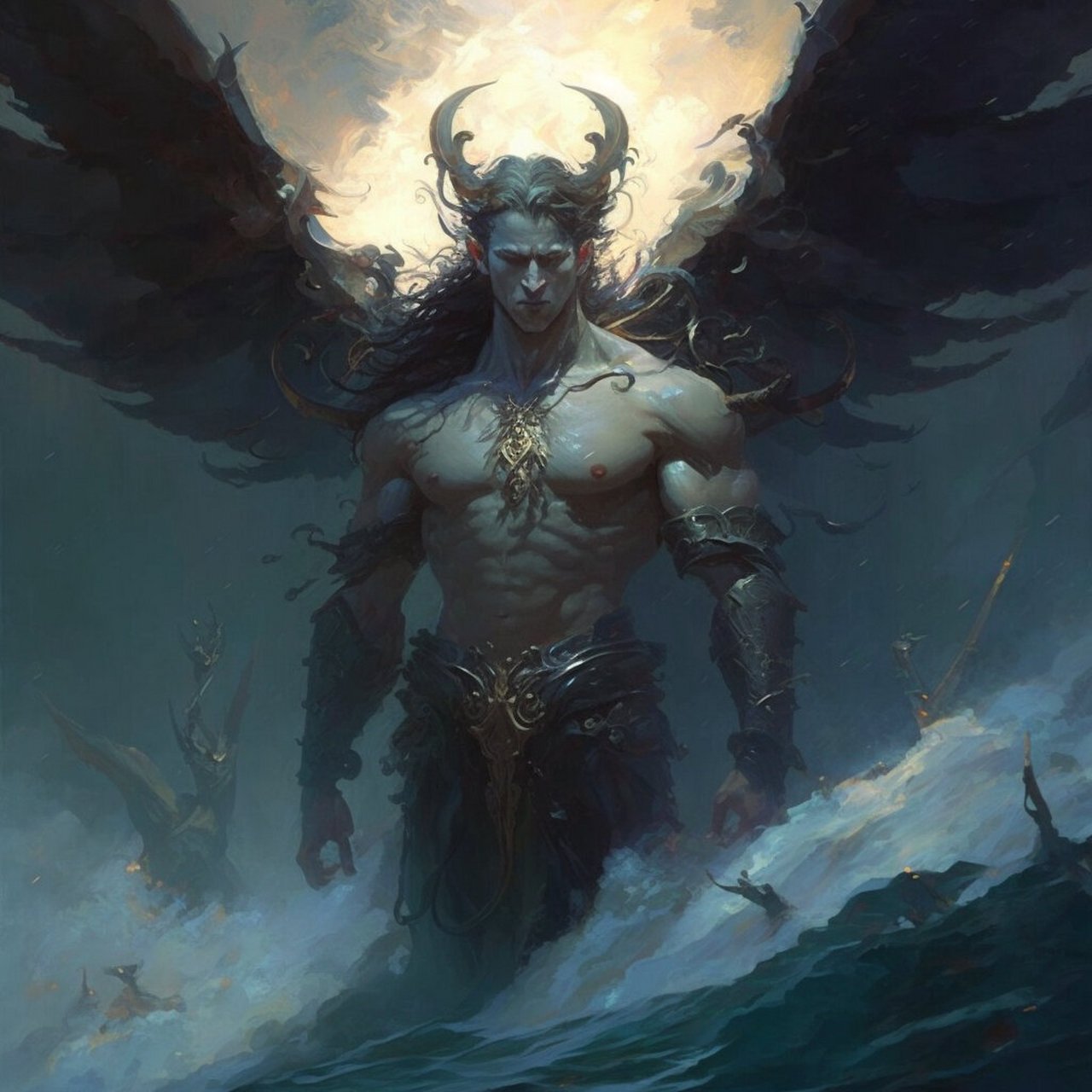 八大堕落天使 以"阿撒兹勒"为首领的八大堕落天使 1,阿撒兹勒(azrael)