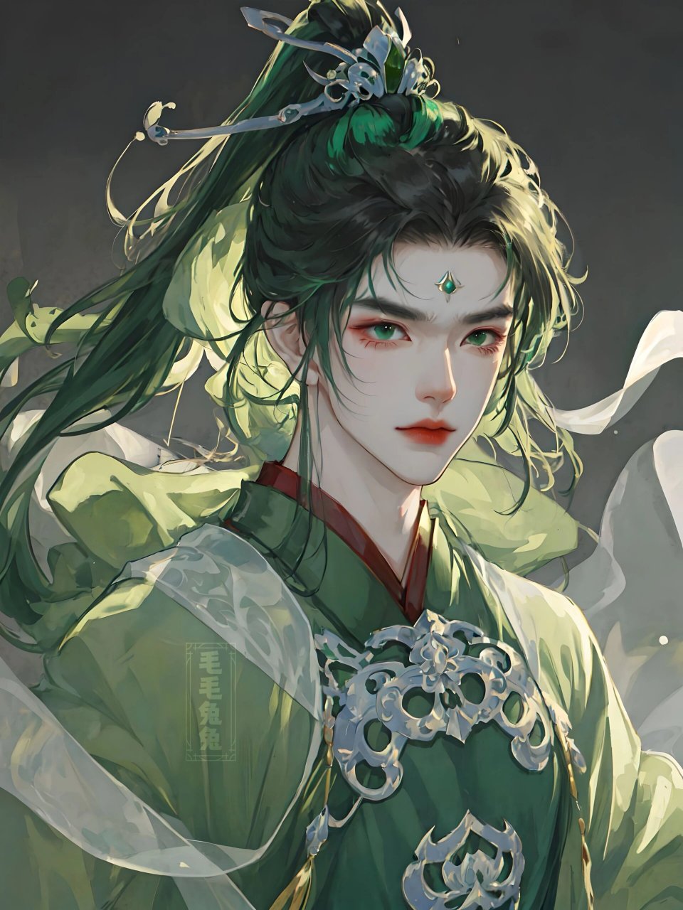 少年将军61青龙 "青龙夭矫盘双阙,丹凤褵褷隔九重" 	 ai 重绘