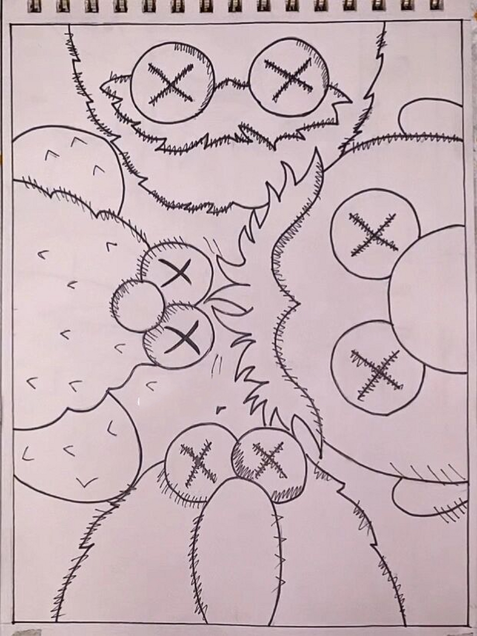 马克笔手绘|芝麻街(含步骤线稿) 非原创