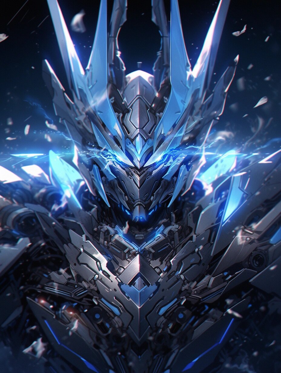 异世机甲系列|冰冷之心·寒冰骑士 天气太热了,这周都到39度了,大家