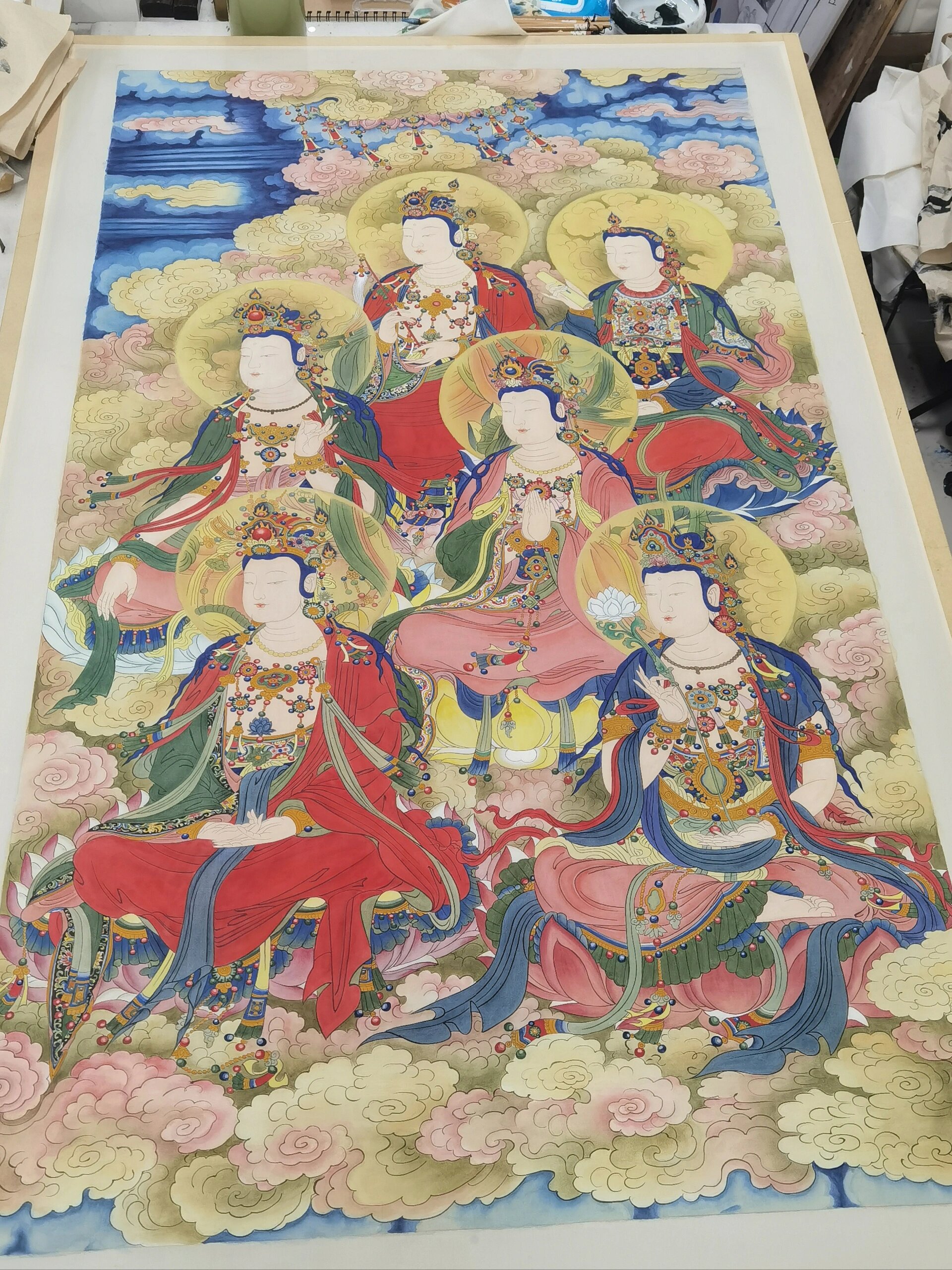 《等觉位十地菩萨像》