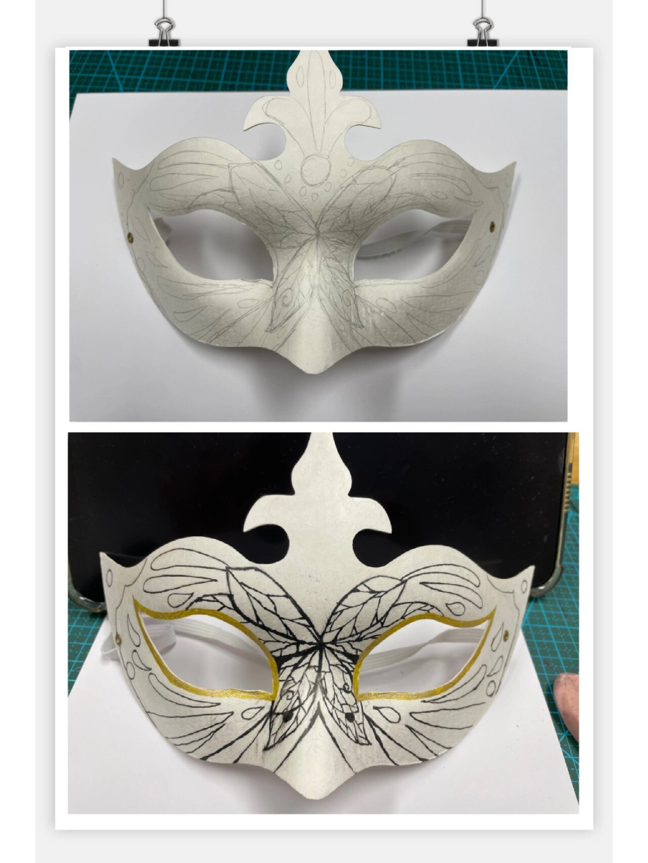 元旦节|手绘面具|假面舞会