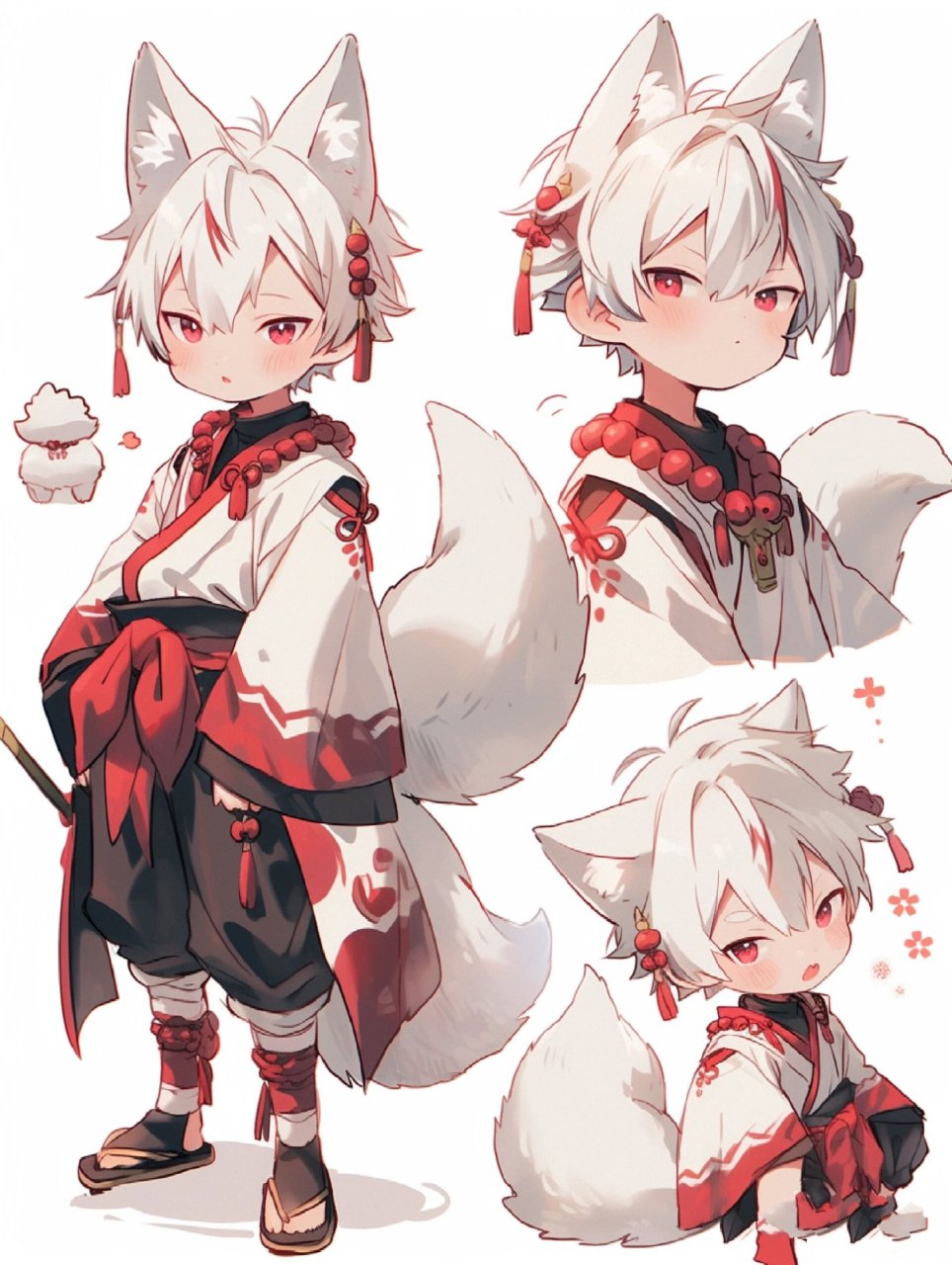 已截🦊没人能拒绝白毛狐狸小正太② 上一期的白狐正太好多宝子心水