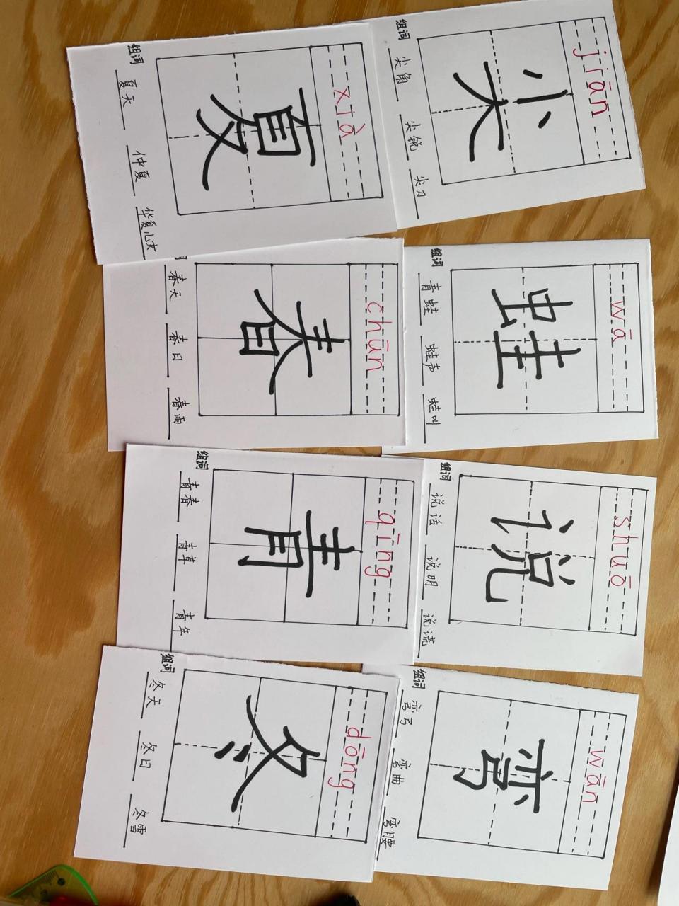 动手写一写才发现好多字都并没有想象中那么简单 感叹中国方块字置览