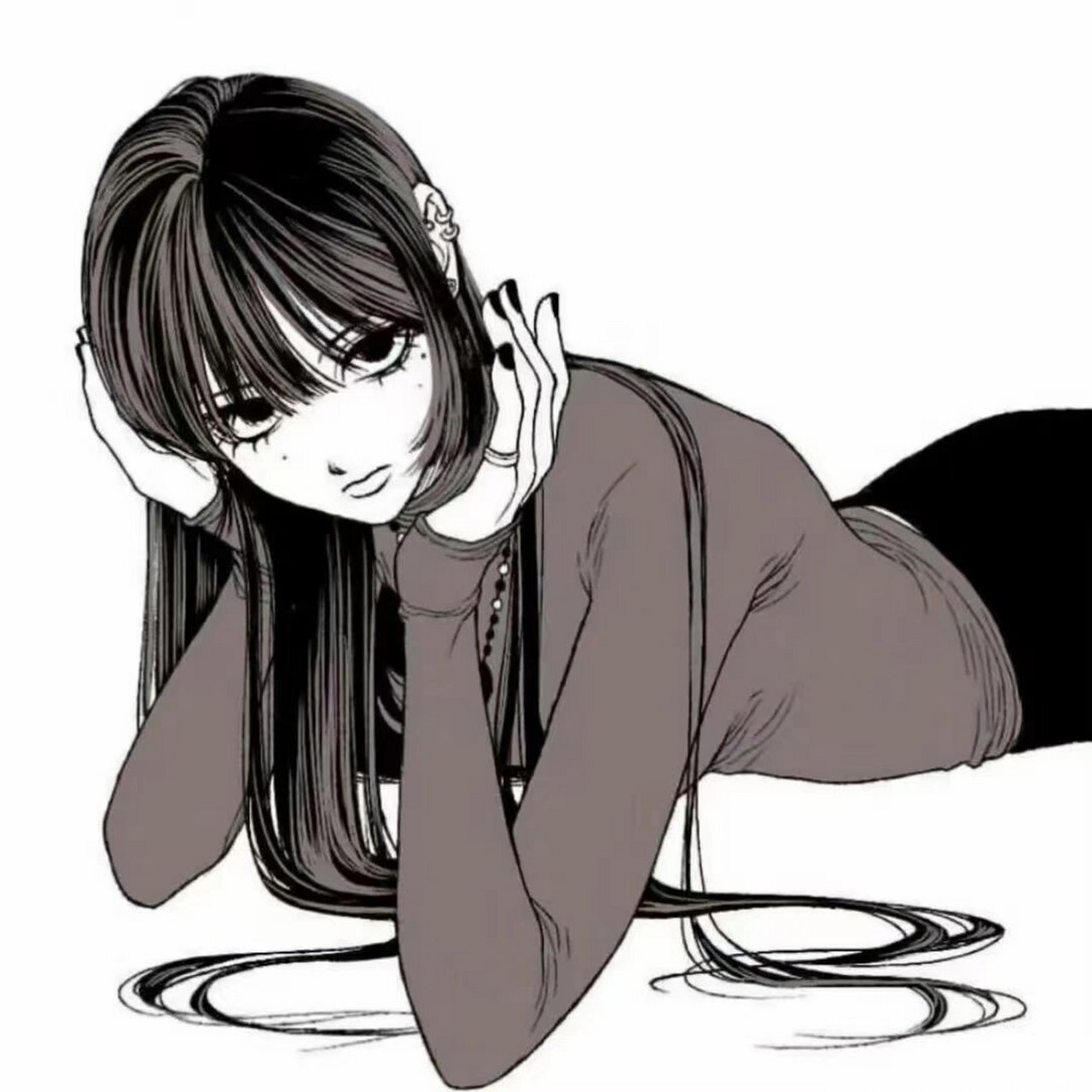 女漫头像(白底) 白底女漫来了!