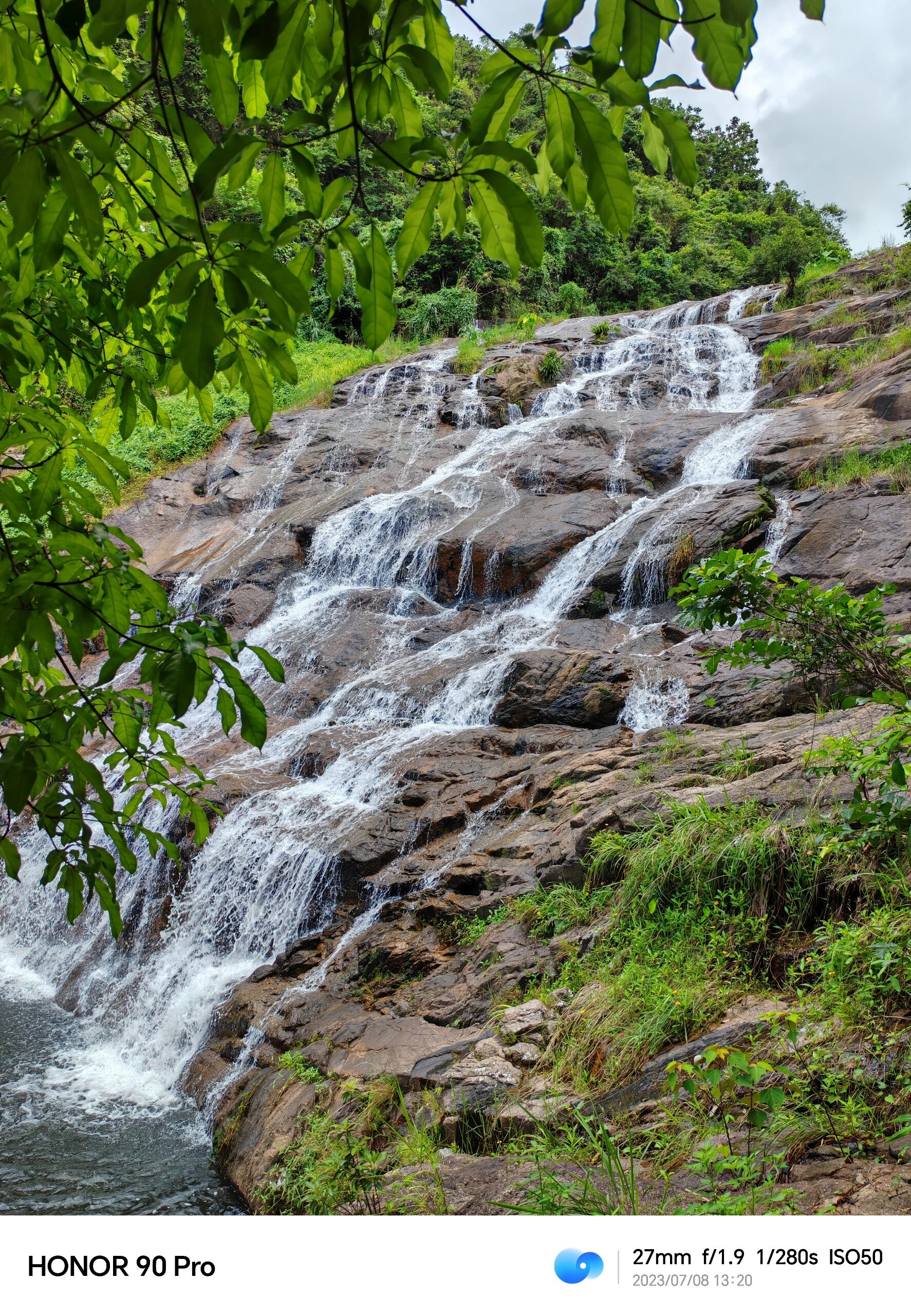 马峦山西北门-山海大观-梅沙尖徒步 一路拍照戏水休整补给,从淡水瀑布