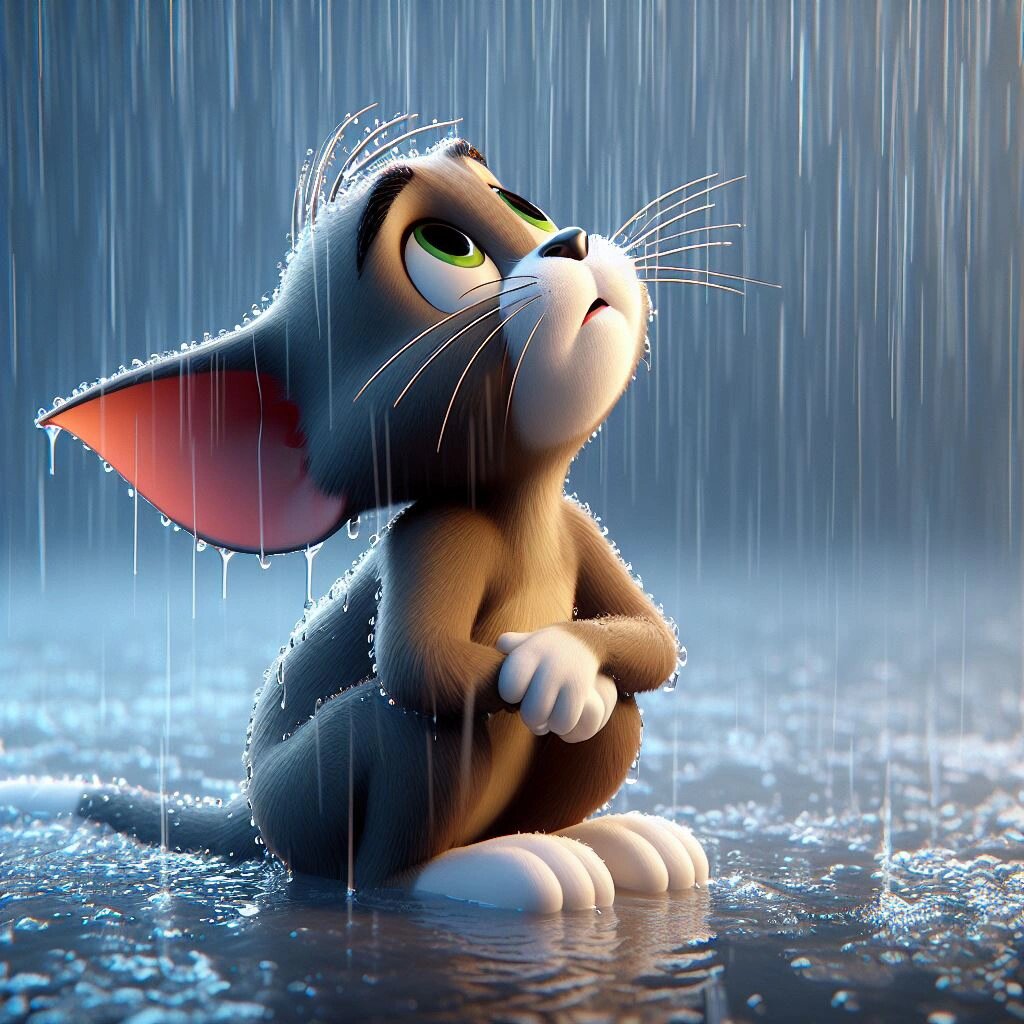 "雨会停,你会来吗?"汤姆