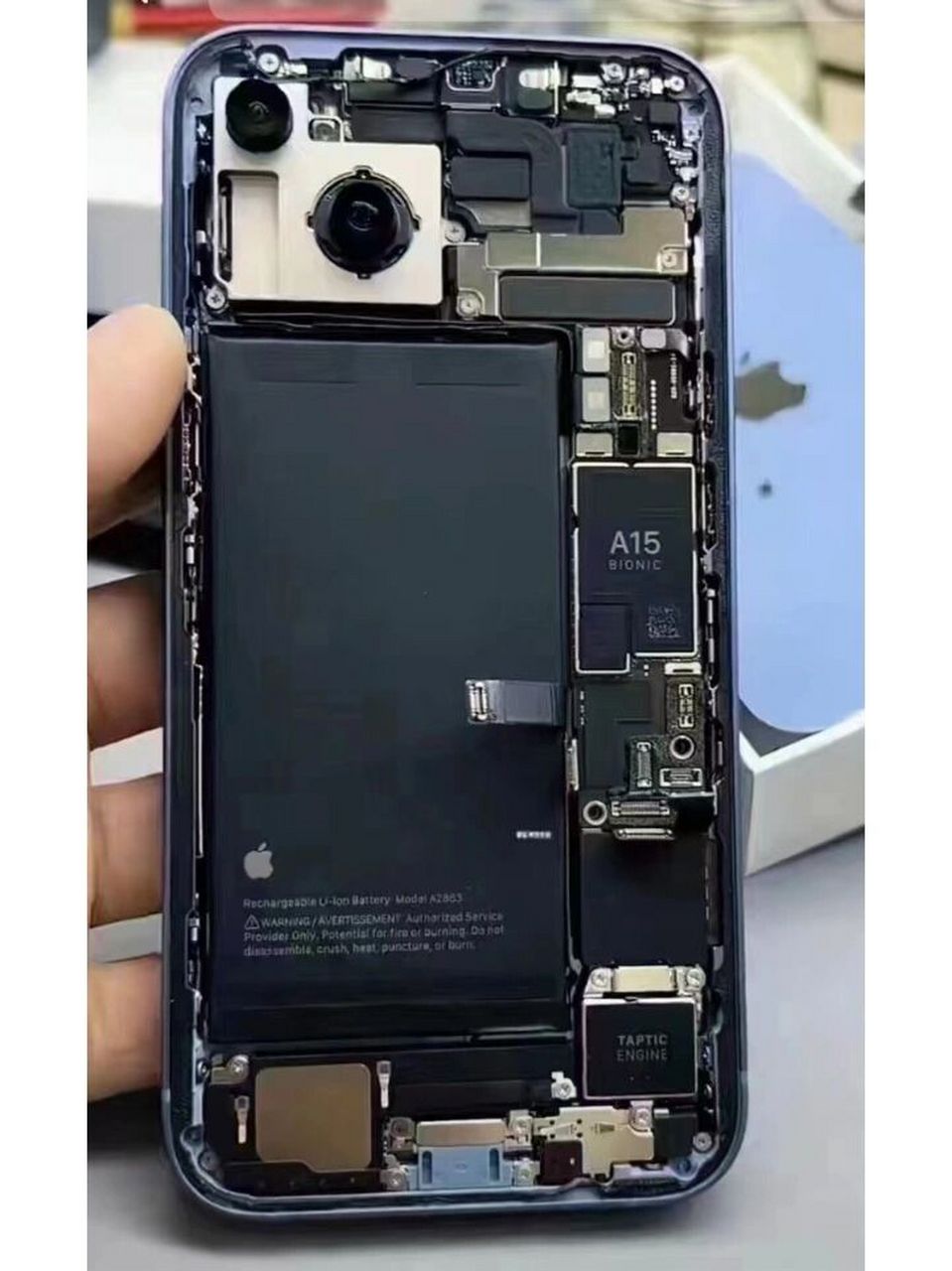 iphone14拆机图解 不能激活,先拆个看看