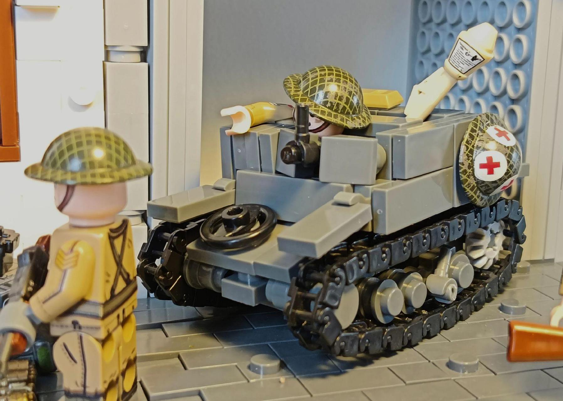 它的正式名称是通用运载车,不过人们更喜欢叫它布伦机枪运载车(简称