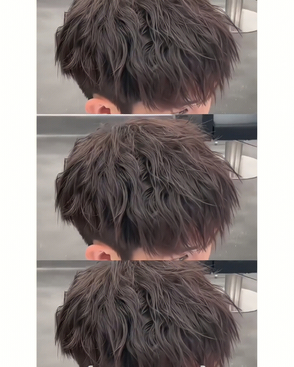 束状纹理烫 2023男生流行发型"束状纹理" 时尚 火爆全网的束状纹理烫