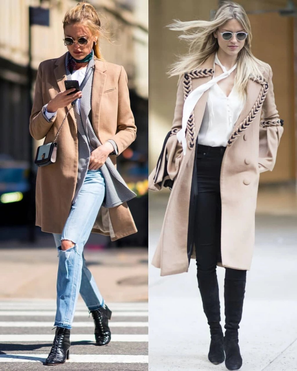 超模martha私服街拍合辑|金发碧眼古典美人 维密超模martha 穿搭简约