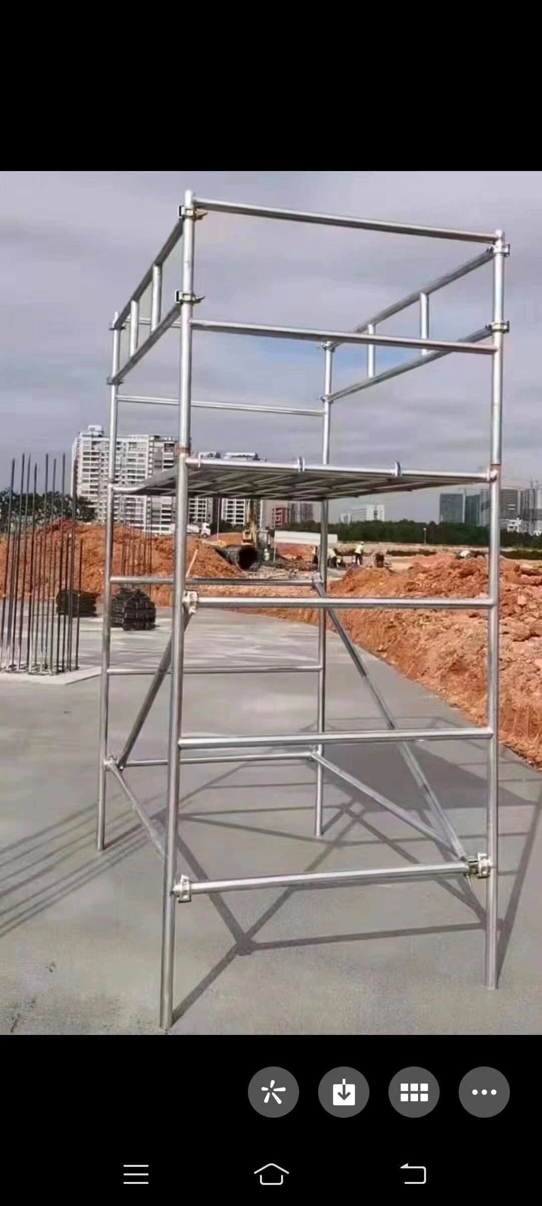 甘肃盘扣脚手架租赁市场的动态