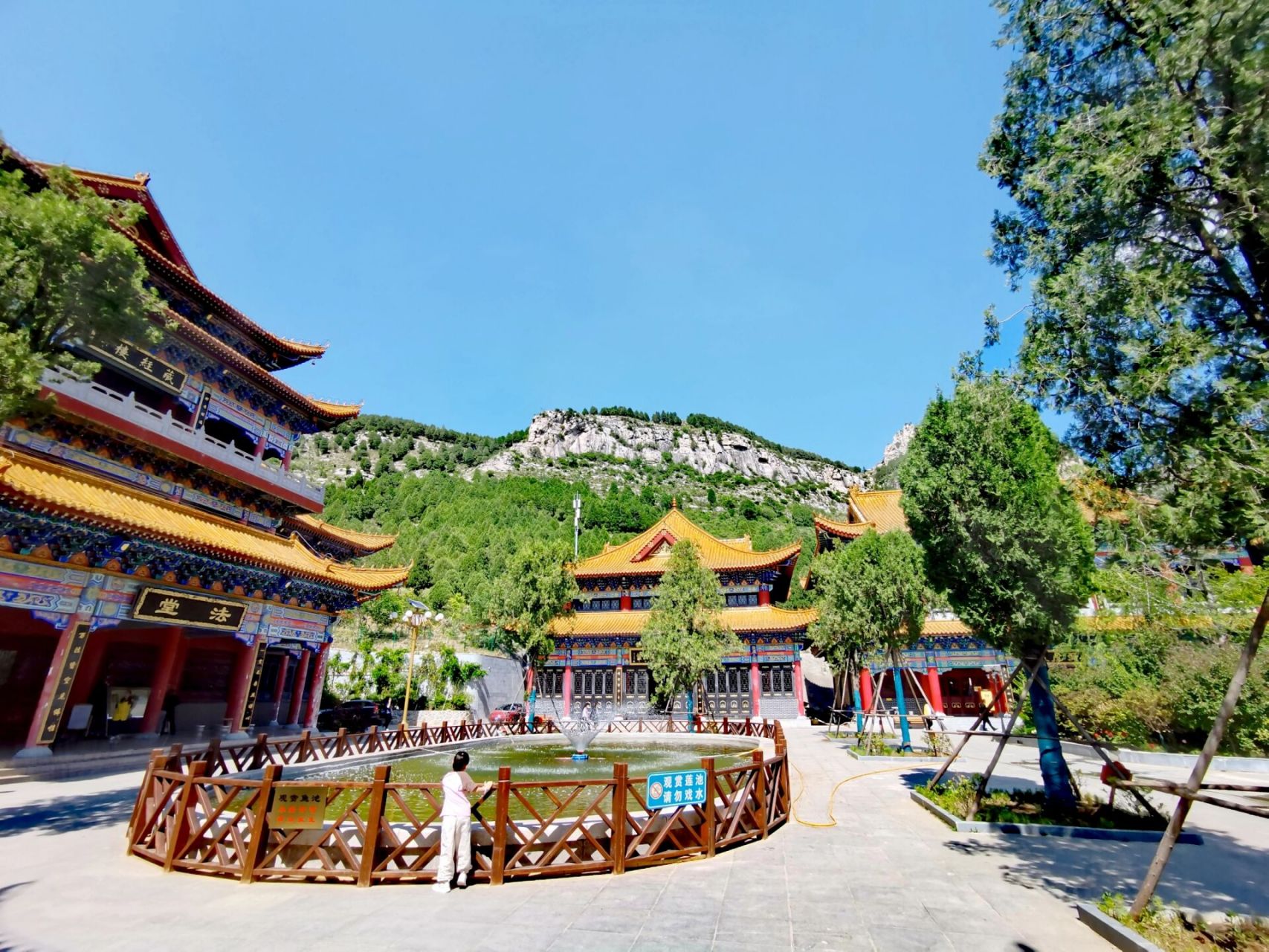 义净寺 5月13日,身临坐落于山东济南市长清区张夏