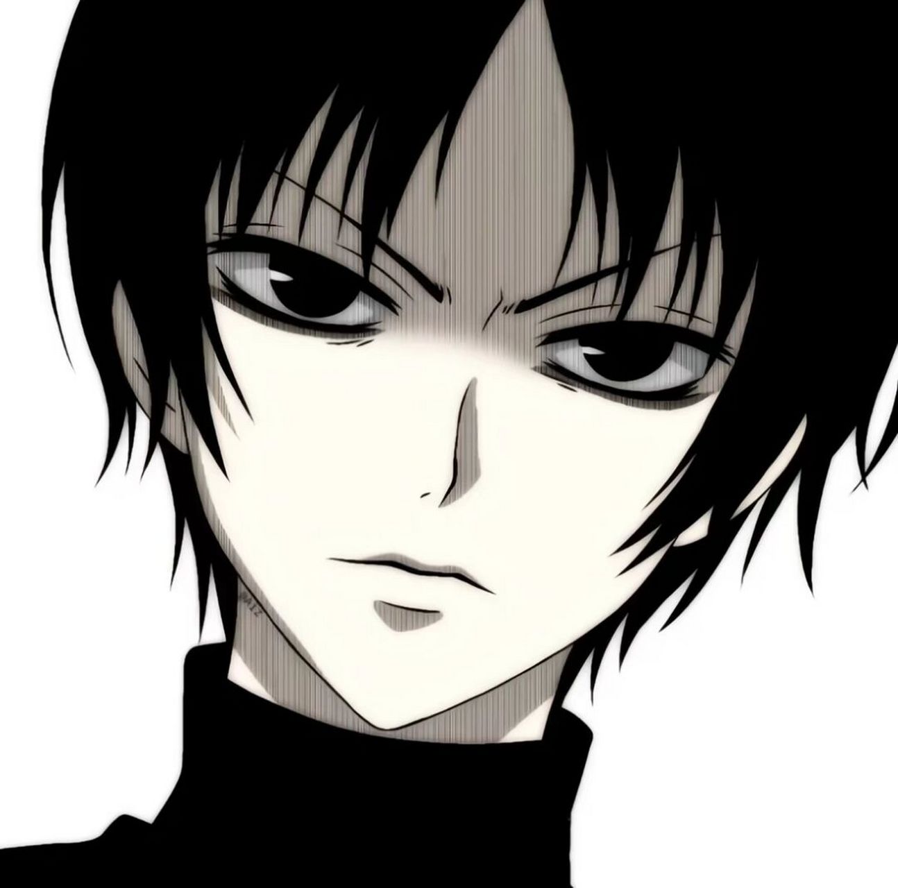 动漫二次元单人男头像9478