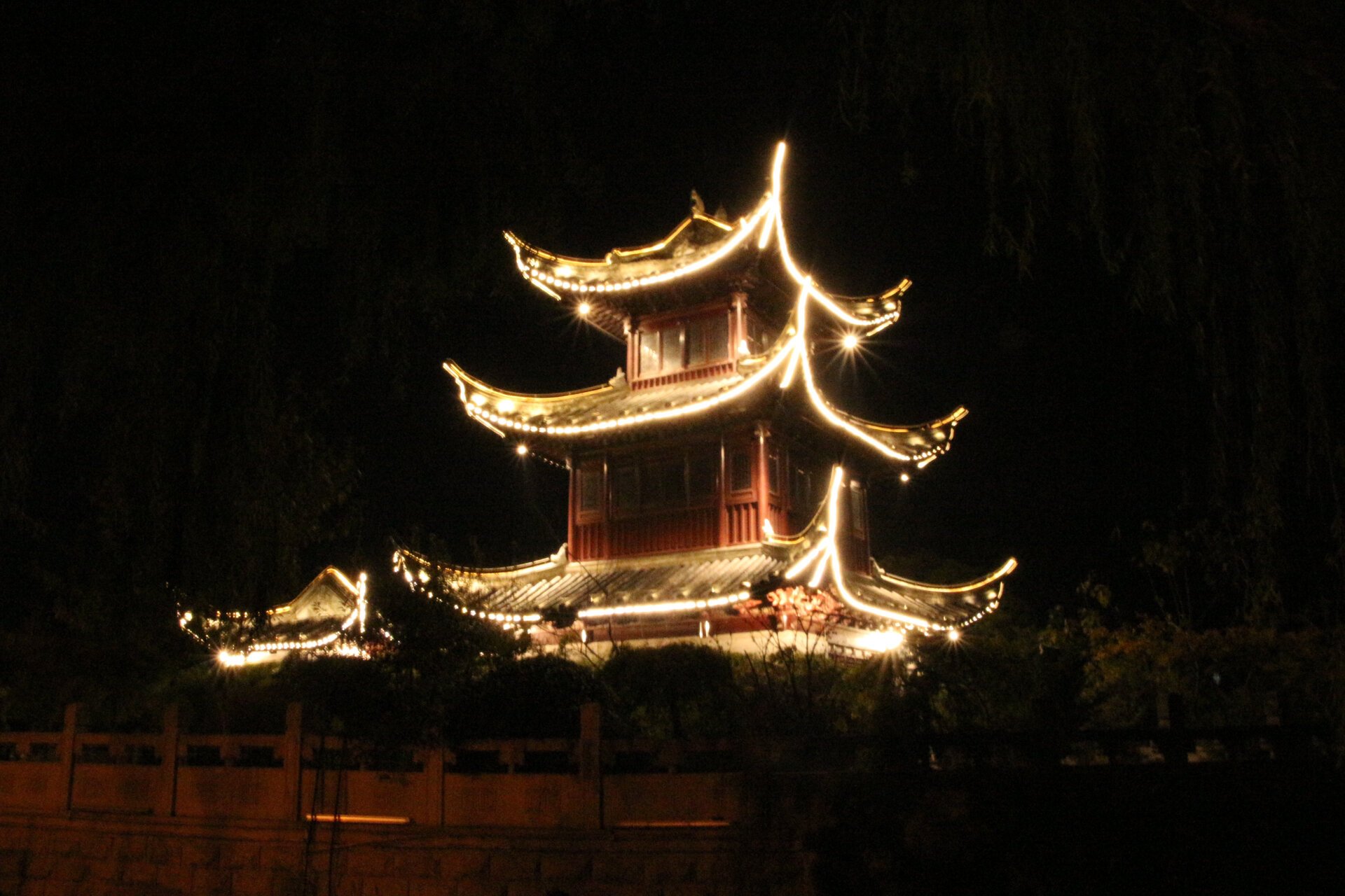 江苏篇|苏州99震泽古镇夜景91  95位于江苏省苏州市吴江区西