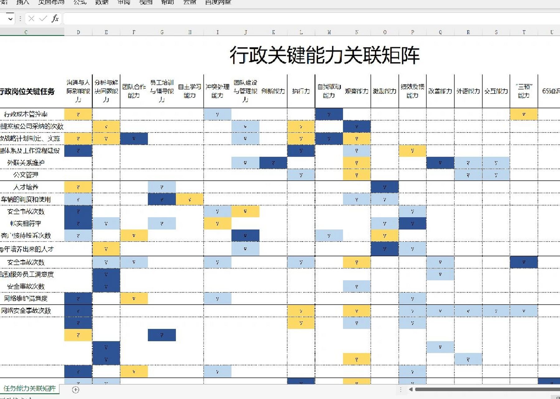 能力矩阵图圆形图标图片