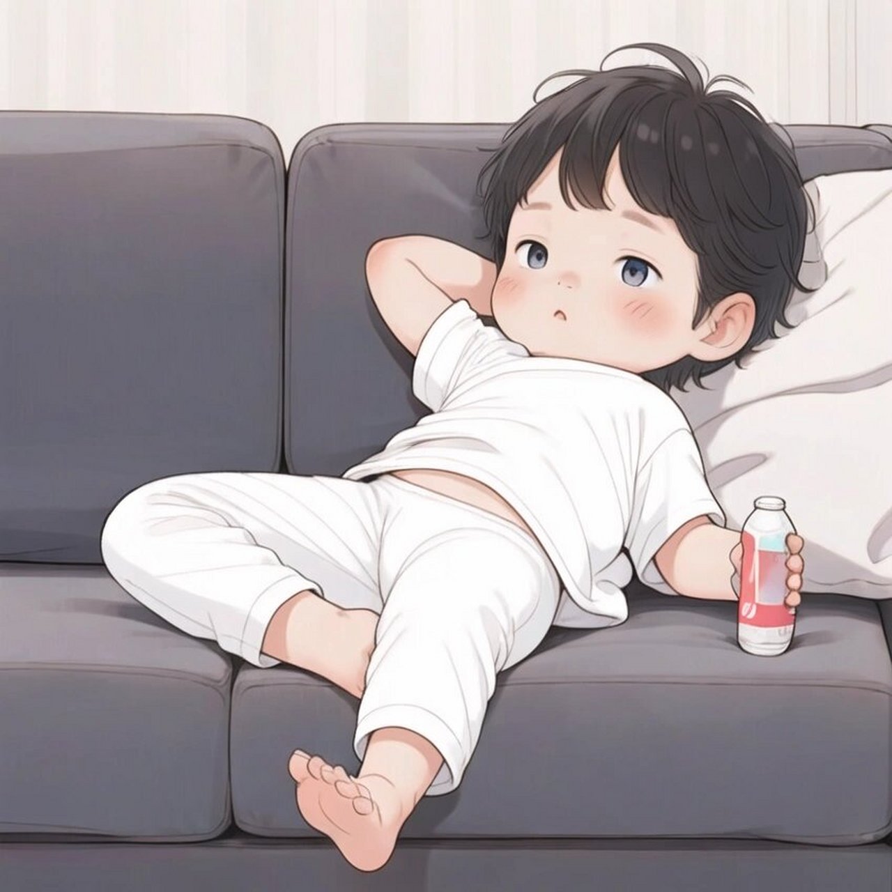 动漫情侣头像|一起躺平吧,不想努力啦 #新头像的魅力# #优质头像