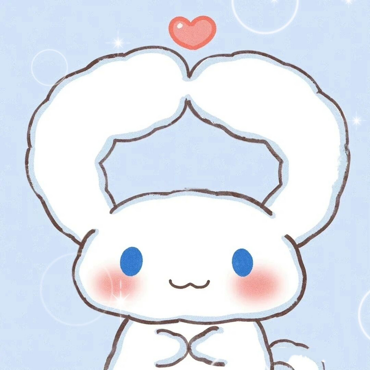 超可爱的玉桂狗头像