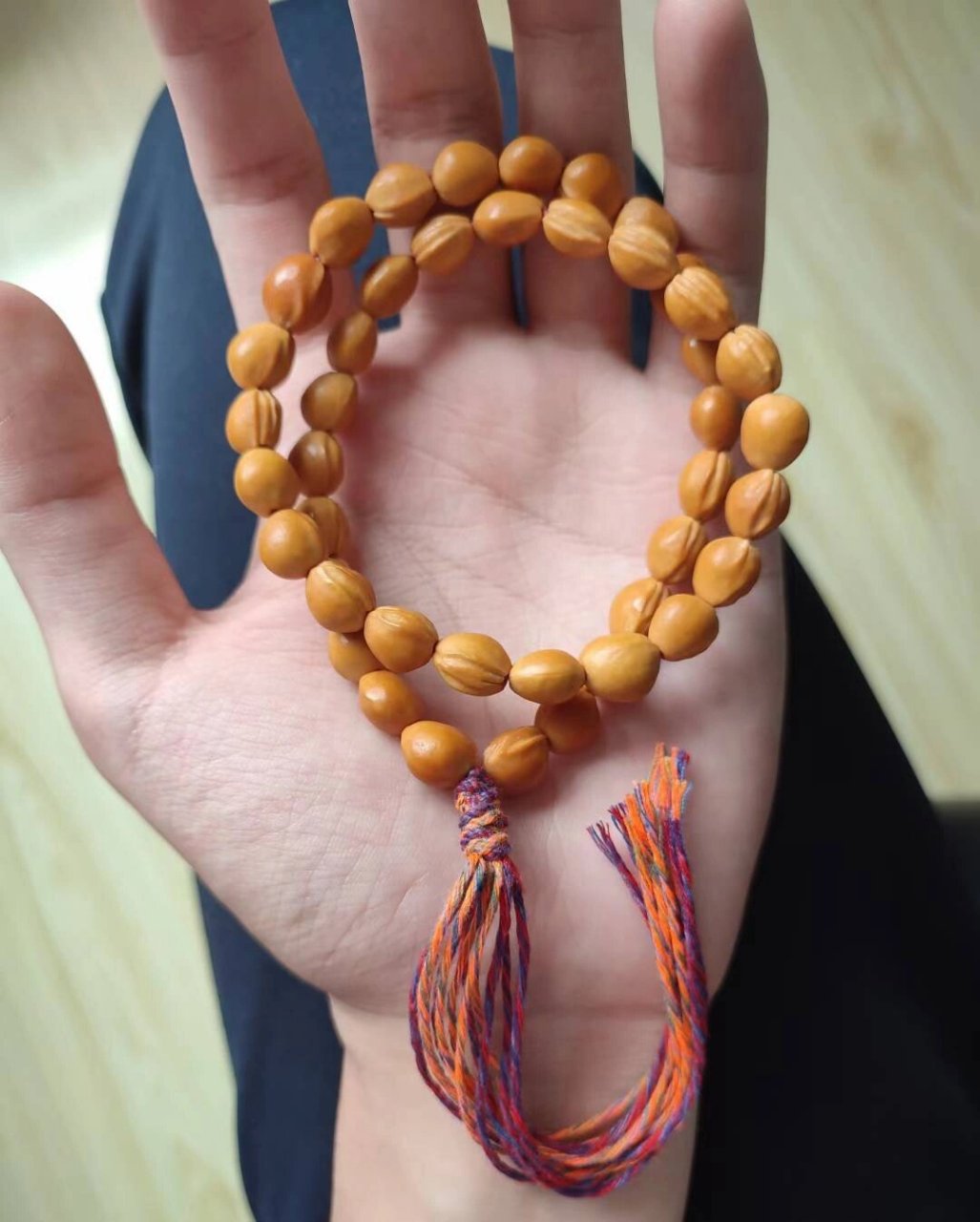 樱桃核手串 全网最顶级99的樱桃核手串!无杂无裂 18籽