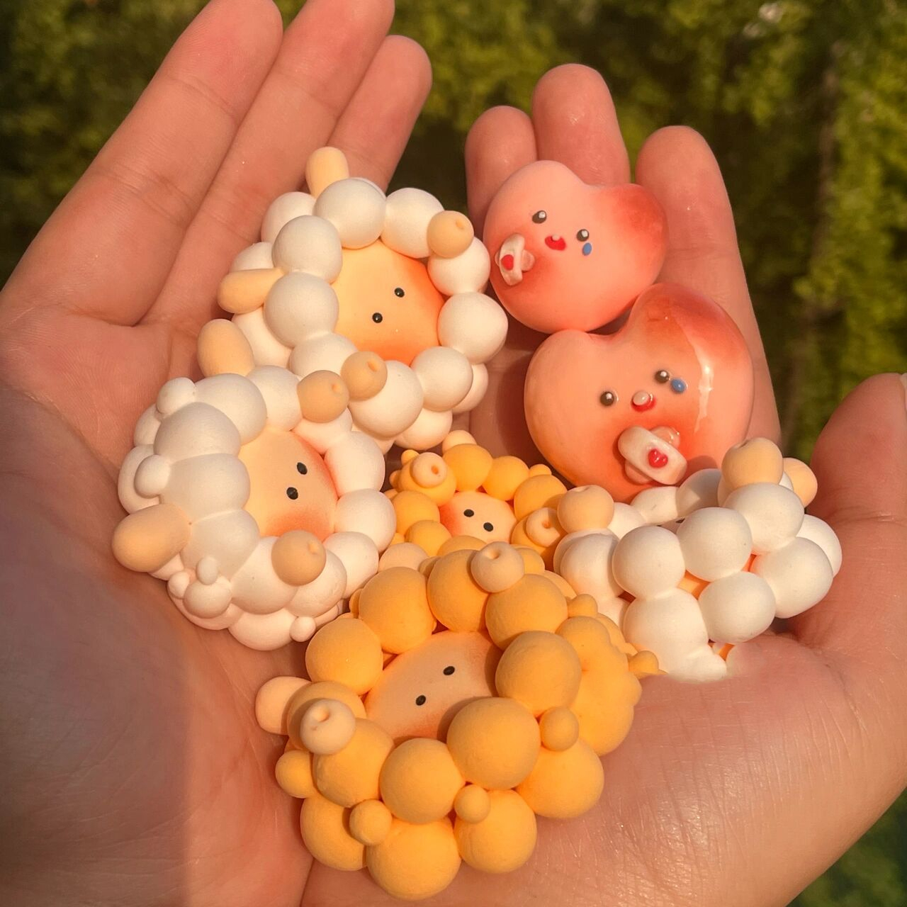 超轻粘土|胖fufu的小绵羊91 这么可爱的小羊戳到你了不95～配上这