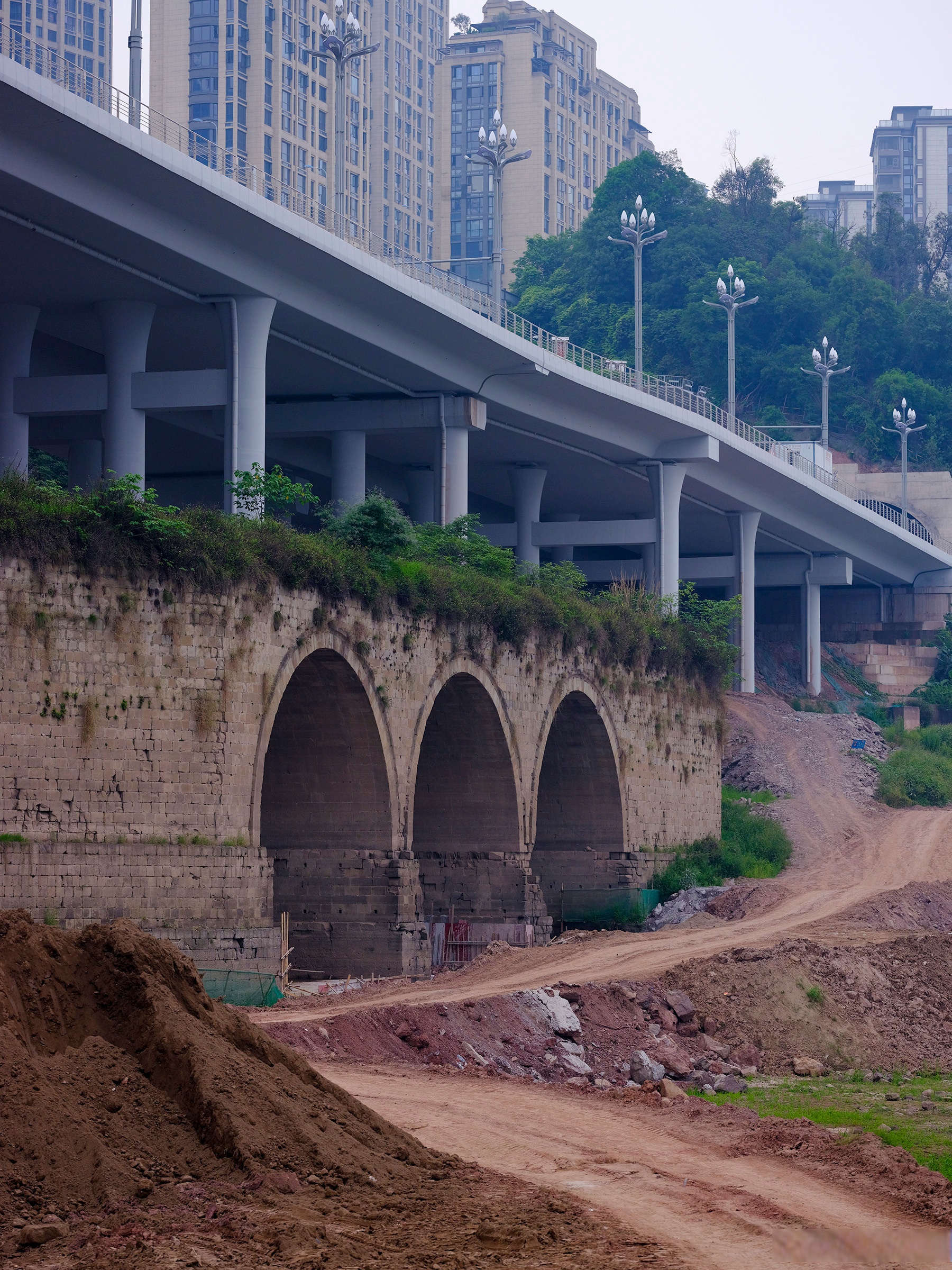 【下川东古道上的虹影:道光偃月桥】 在重庆江北区