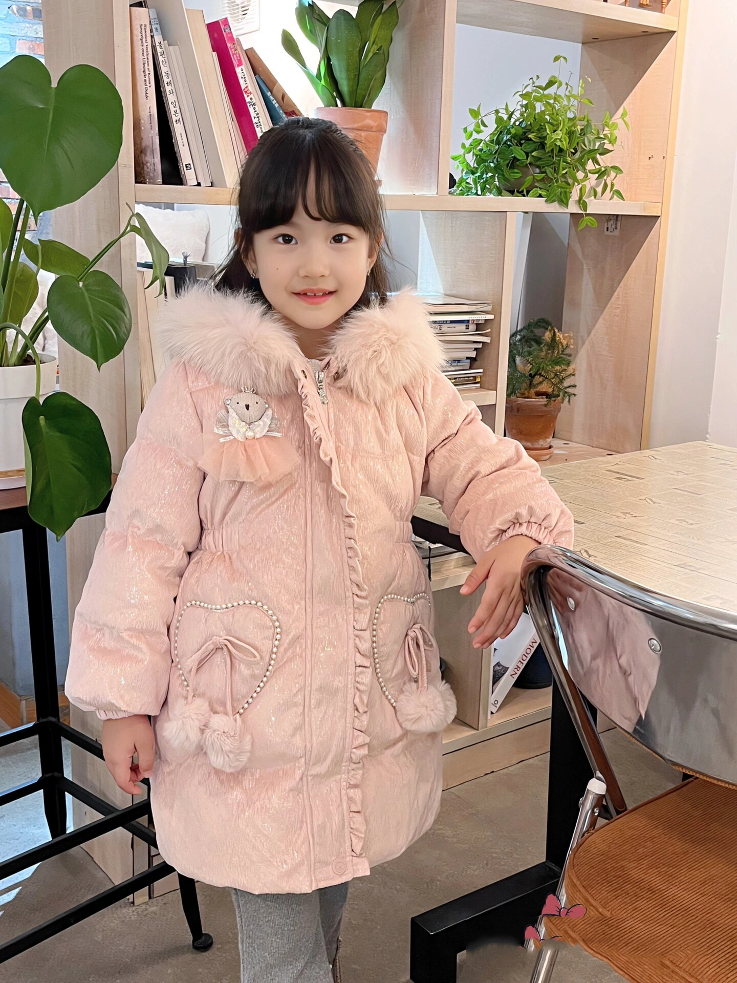 丹尼熊童装|灯芯绒羽绒服