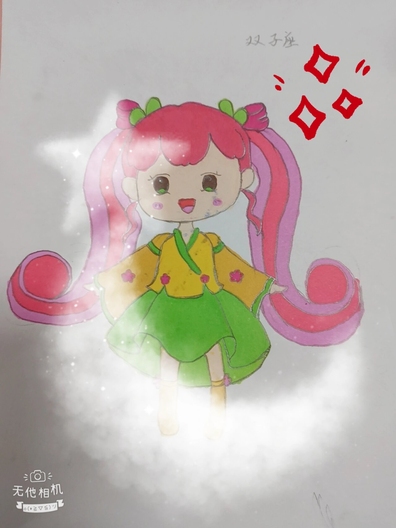 十二星座卡通人物双子座