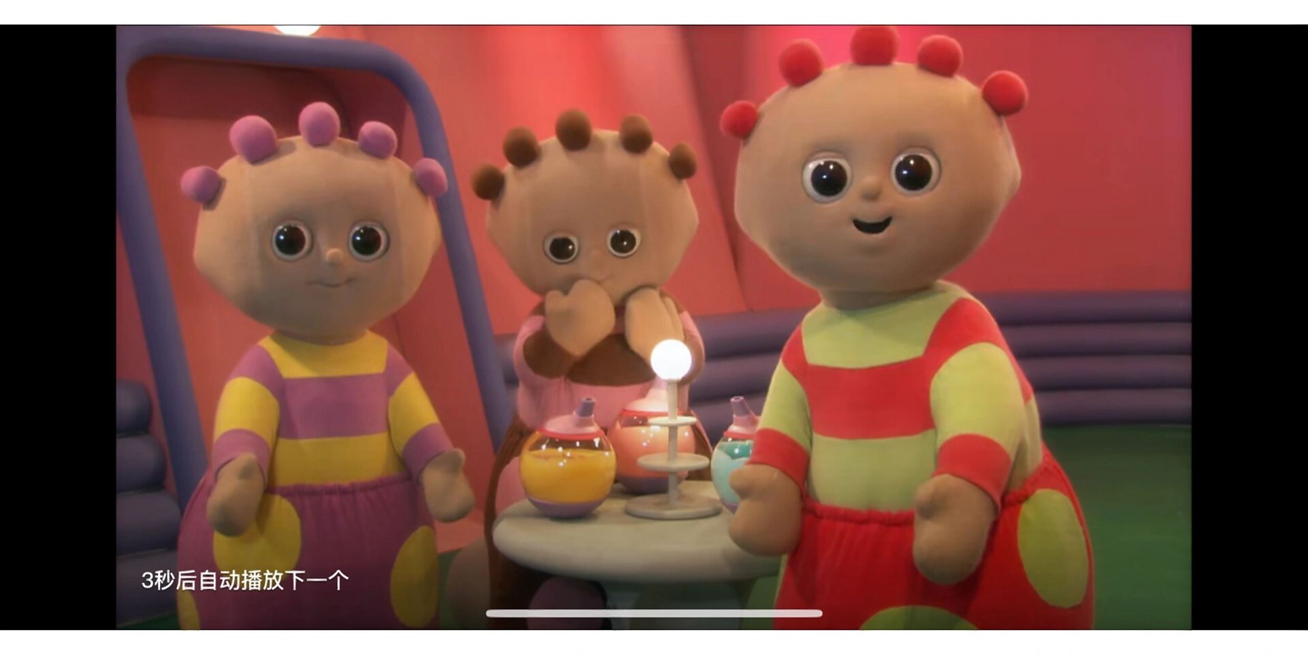 花园宝宝动画片 高清壁纸社会三姐妹出街