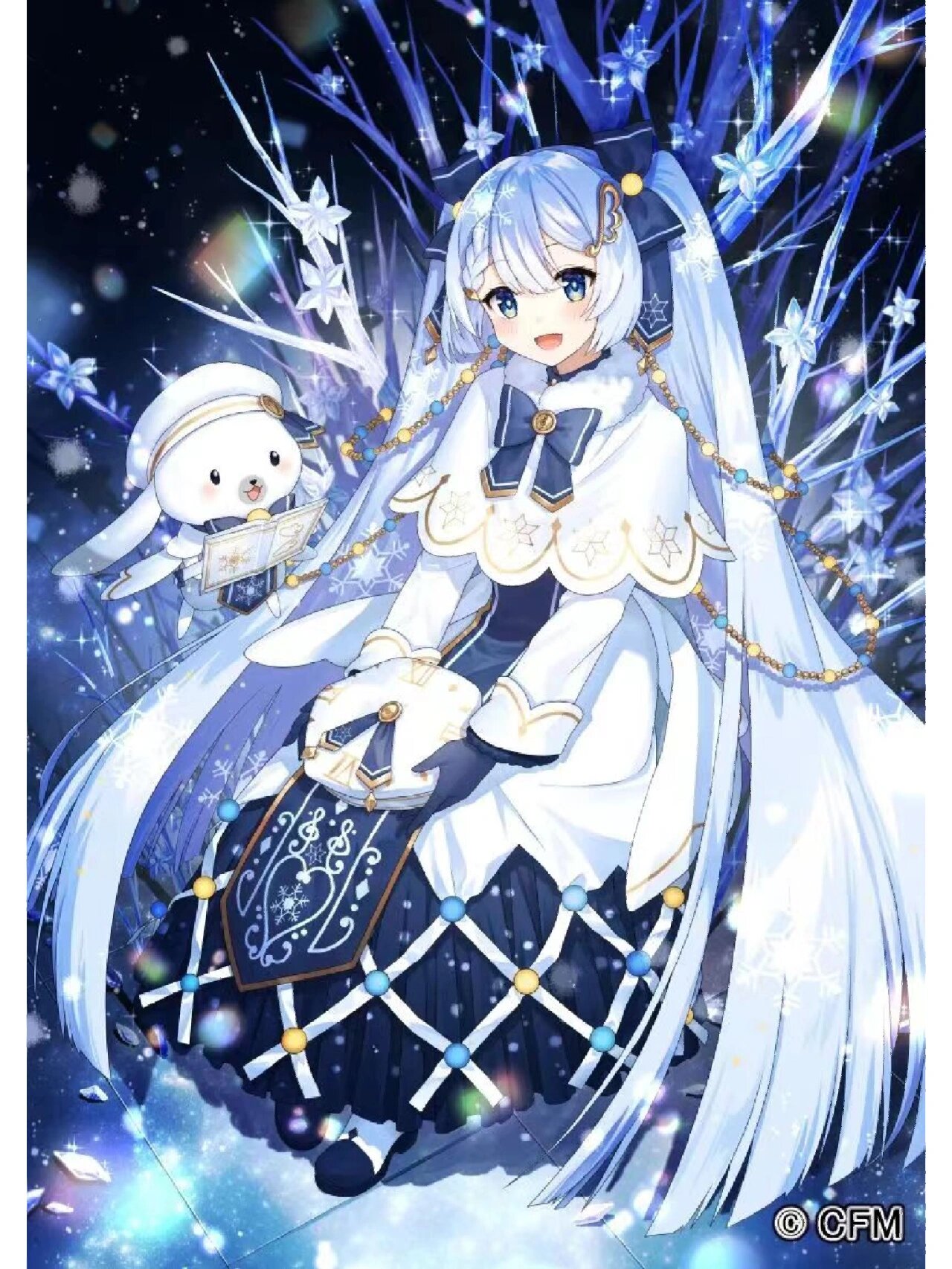 雪初音2021,附赠高清设计图