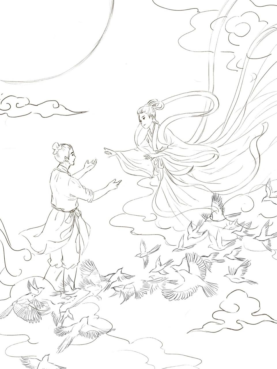 金风玉露一相逢,便胜却人间无数.柔情似水,佳期如梦,忍顾鹊桥归路?