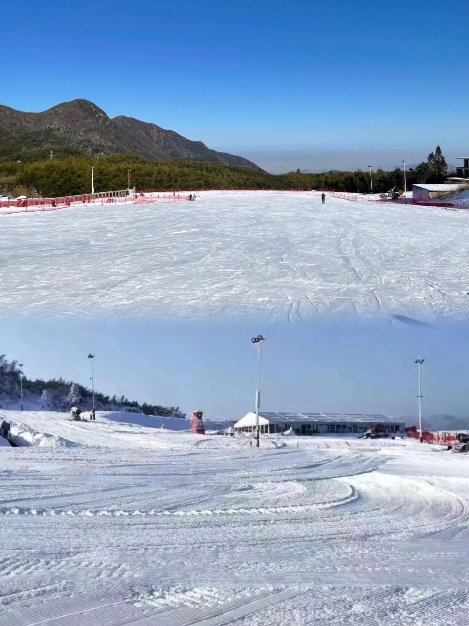 观音山滑雪场图片