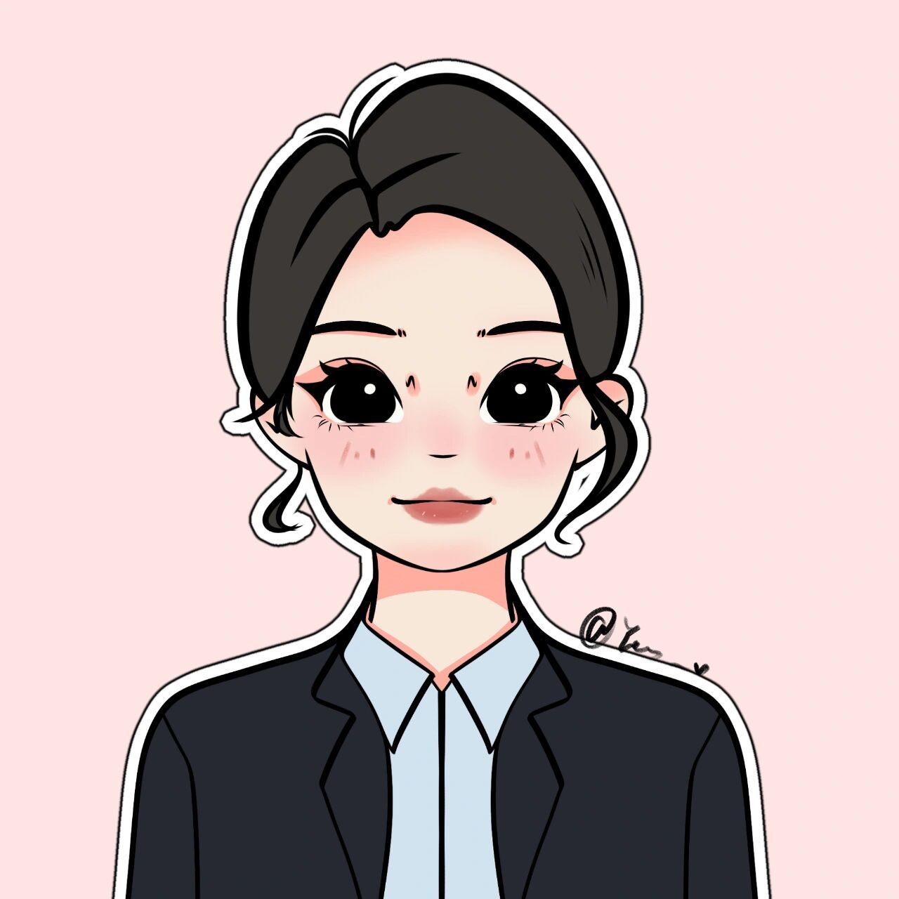 职业头像||银行98小姐姐(2) 好久不见,宝子们 ---------- 96