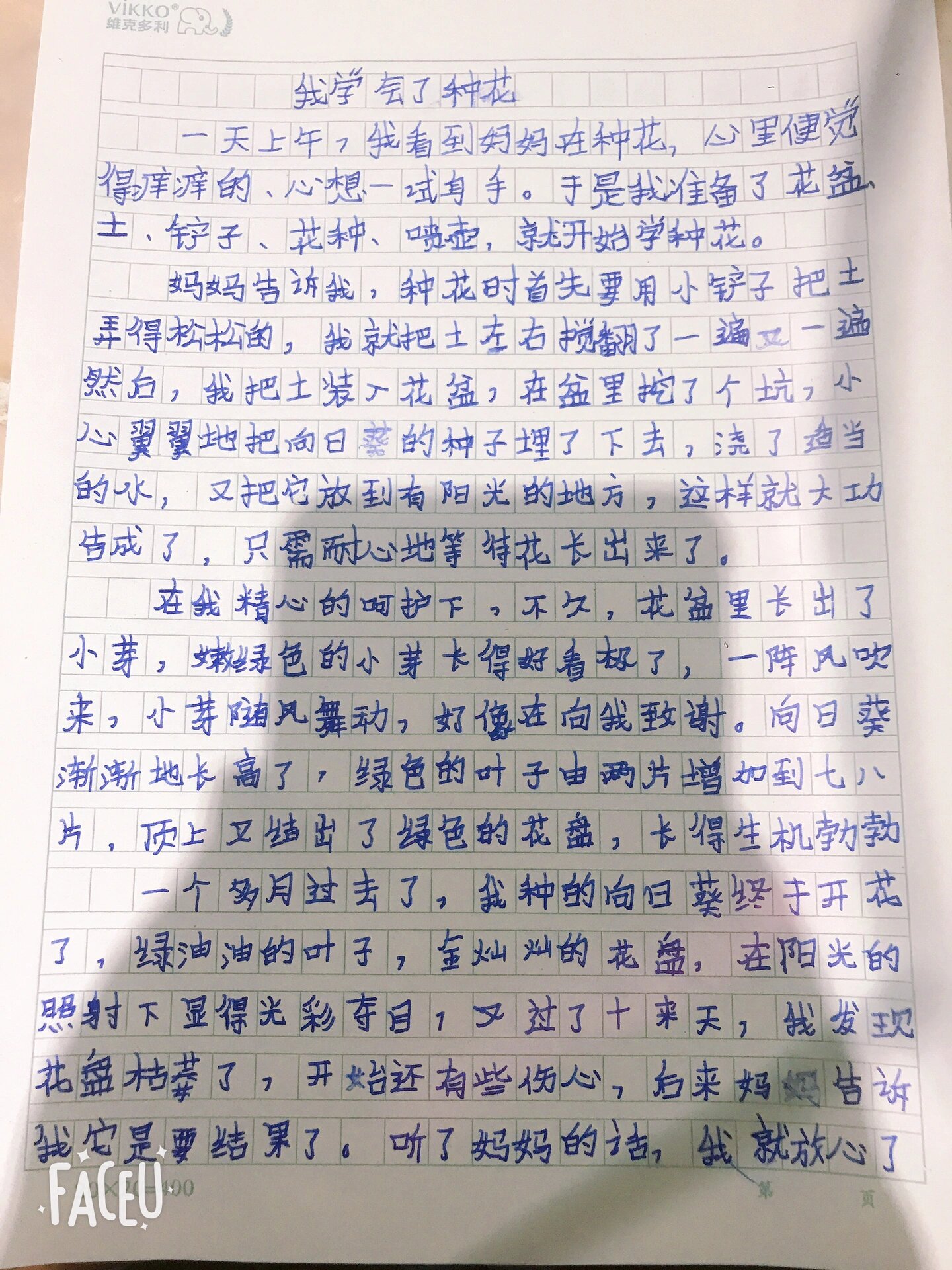 他怎么了作文300字图片