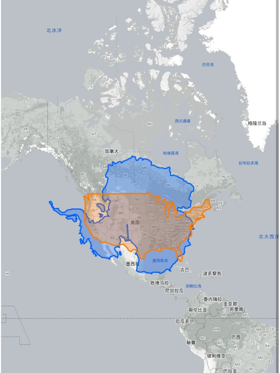 南极洲到底有多大?