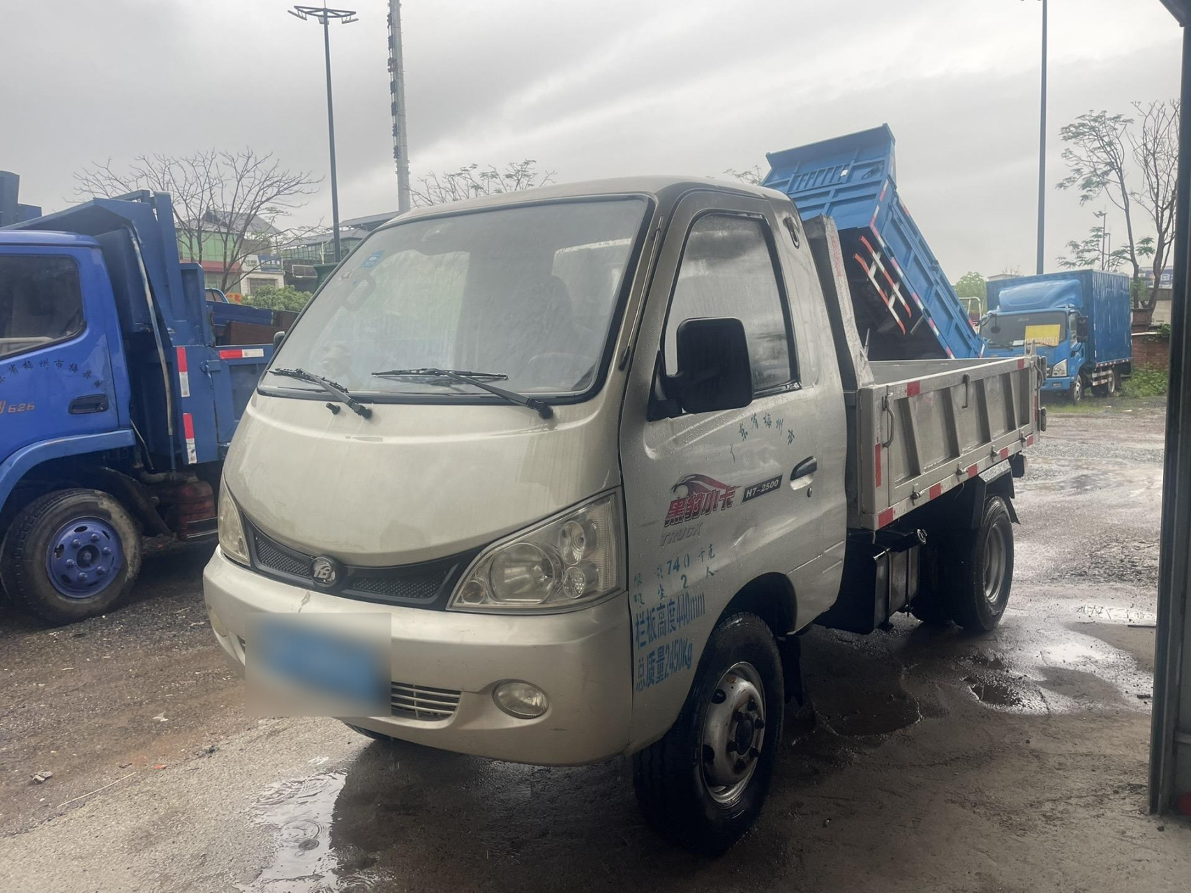 95新到台 2016年6月黑豹小卡 自卸车 柴油485动力 带助力 高低档