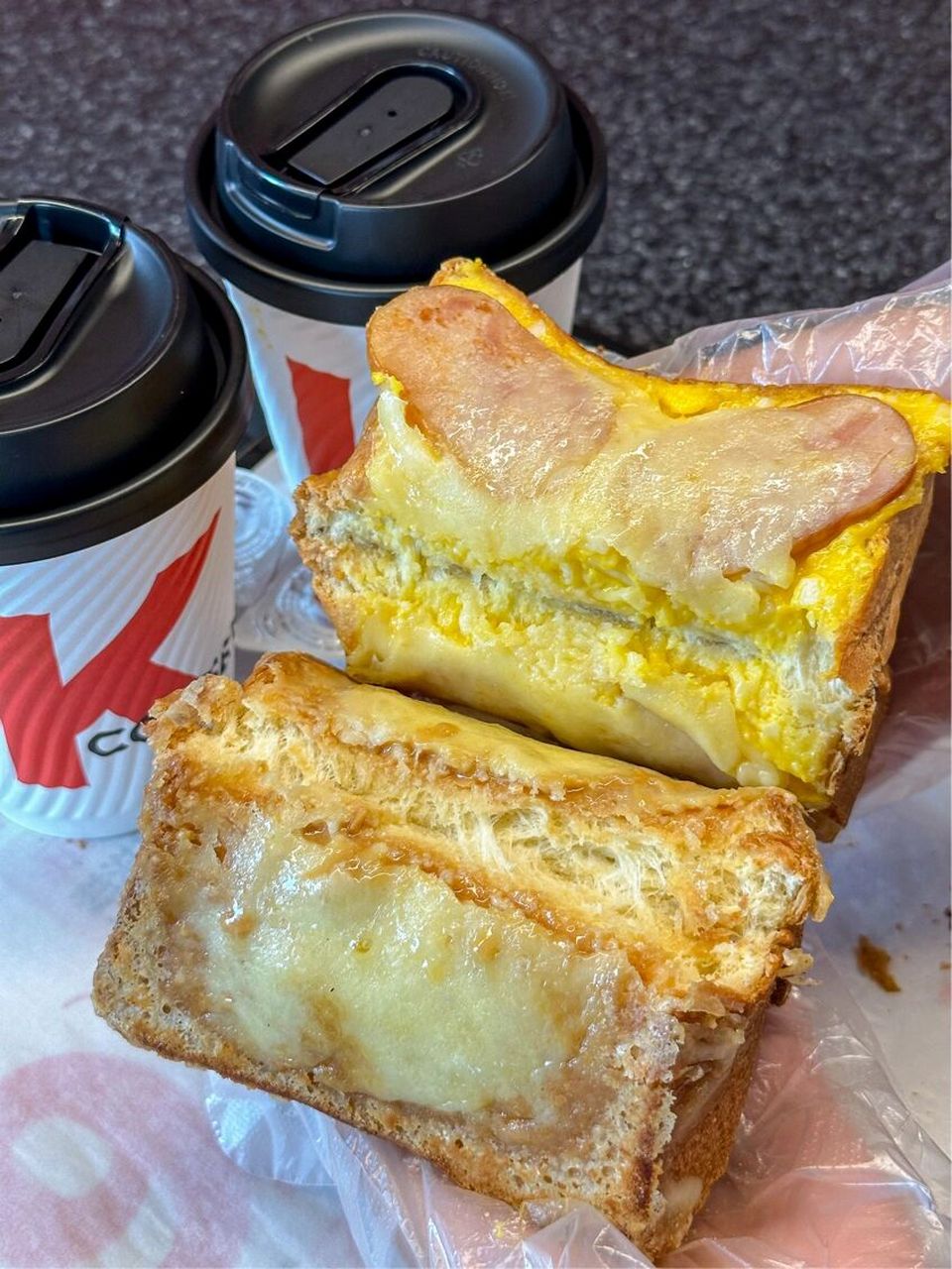 我可以吃 肯德基云朵汤种吐司!