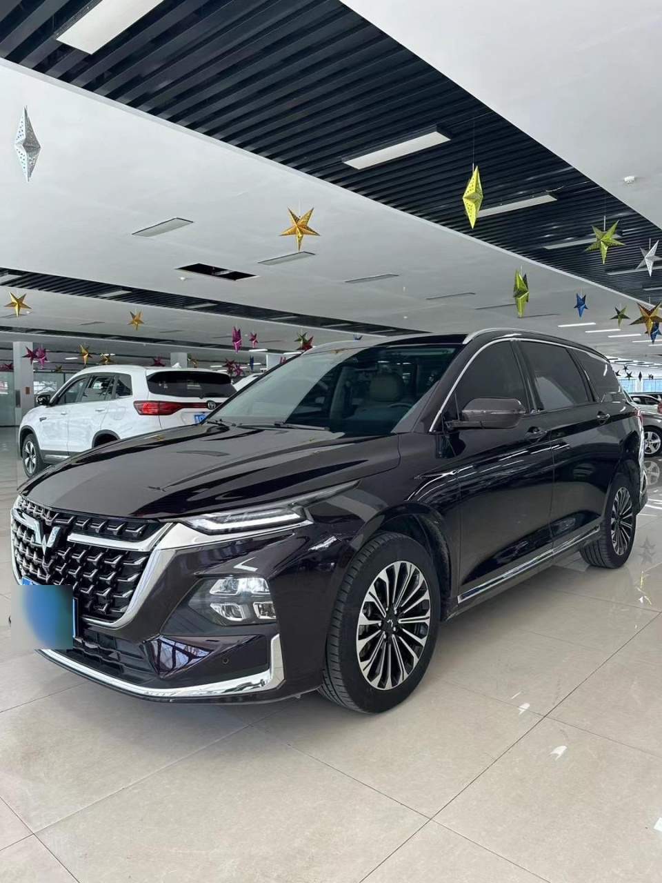 0排量,6人座商务车,安全行驶20000公里,国六排放标准,自动奢享型,新车