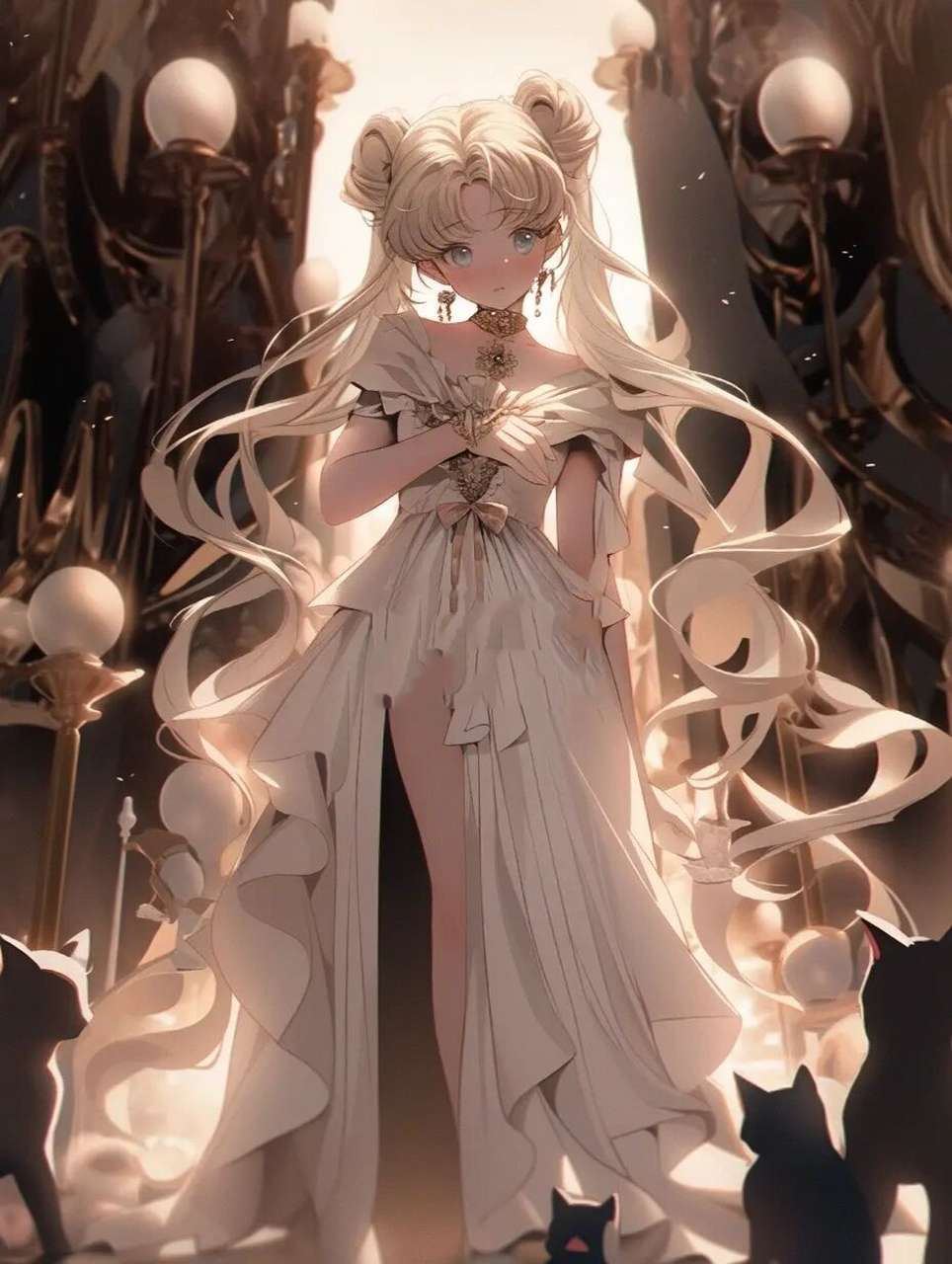 midjourney i 美少女战士壁纸