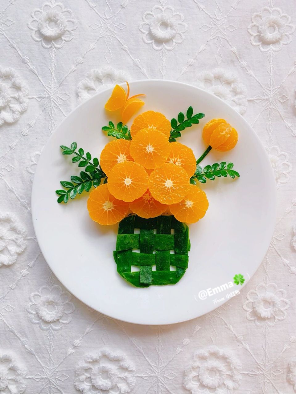 水果拼盘|创意橘子摆盘合集～92 往前翻看都有分解步骤哦～96