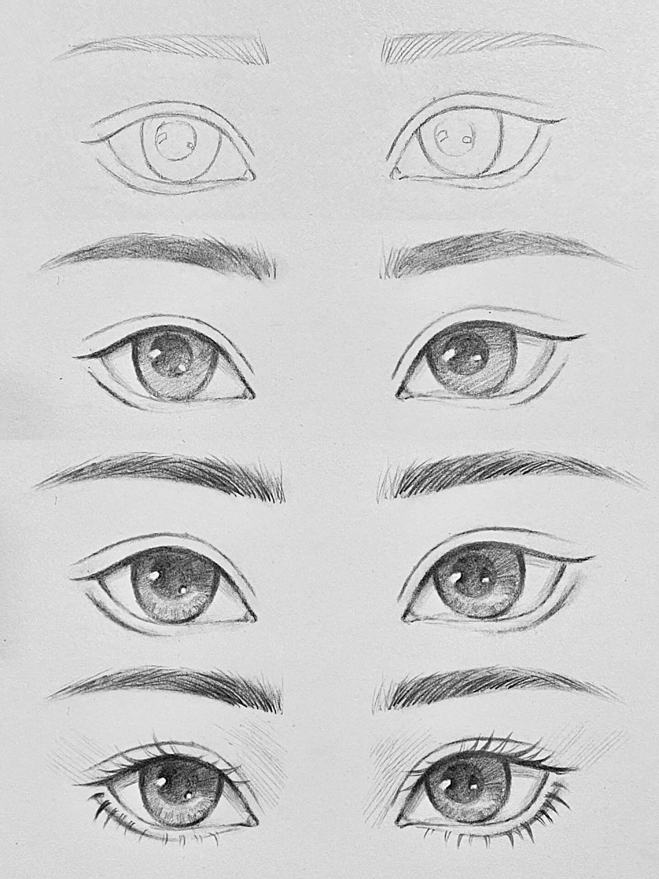 灵动的大眼睛怎么画?完整教程来啦!