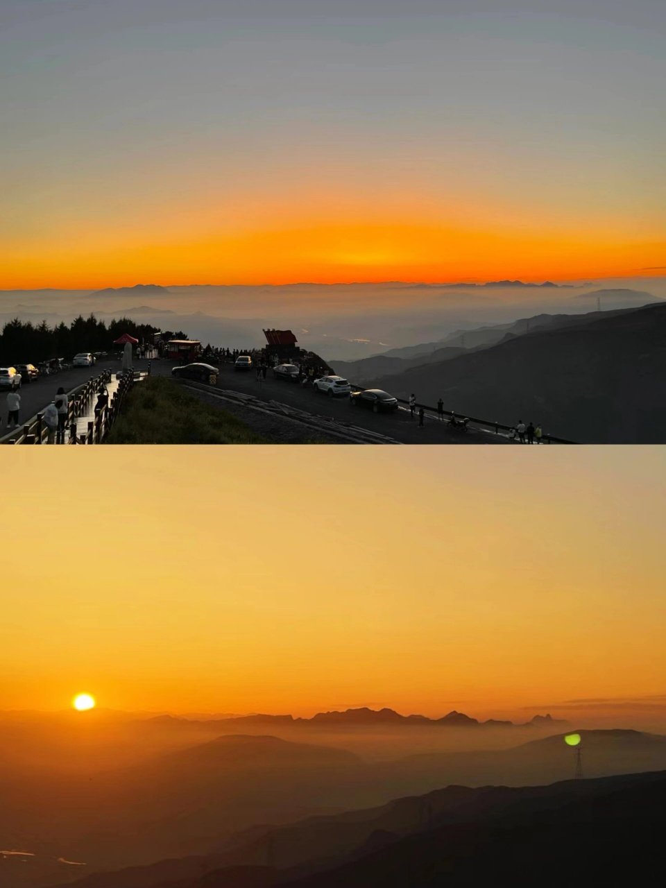 河北承德—雾灵山日出 #周末去哪儿# 承德雾灵山景区:雾灵山是燕山