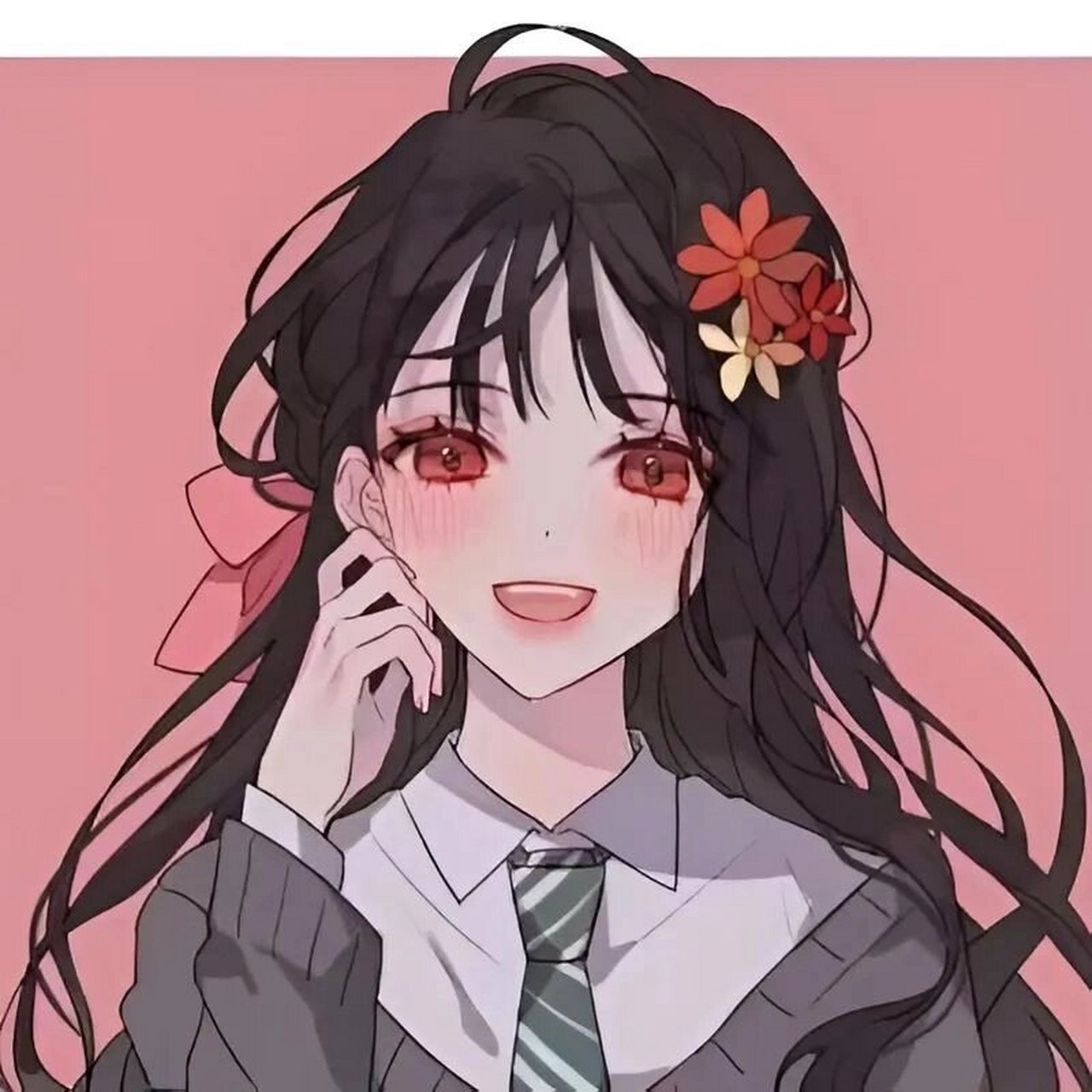 动漫女生头像,病娇可爱风!