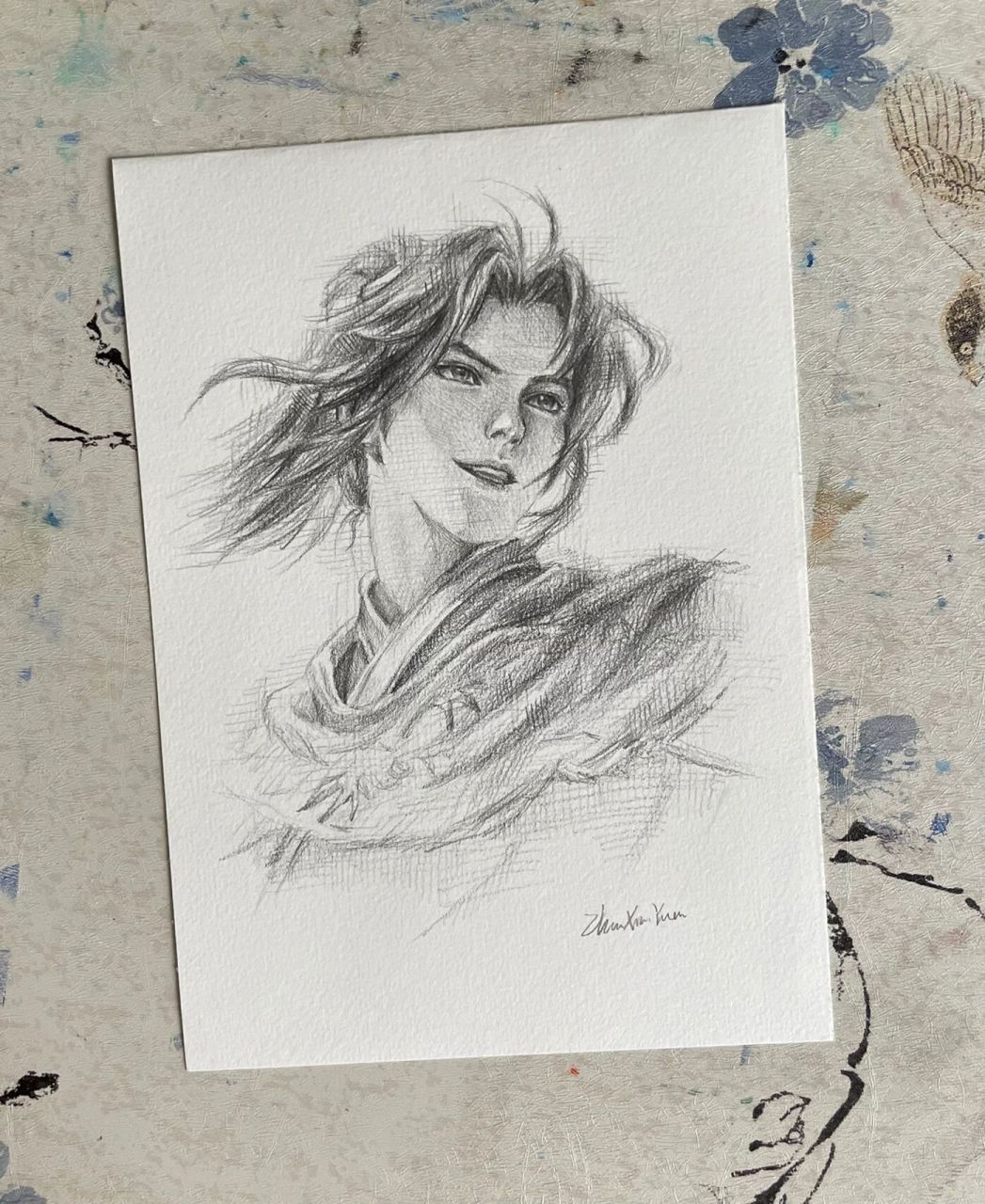 曜·李逍遥 好多宝子喜欢的曜崽来啦,之前画过一张,迷之自信不打稿子